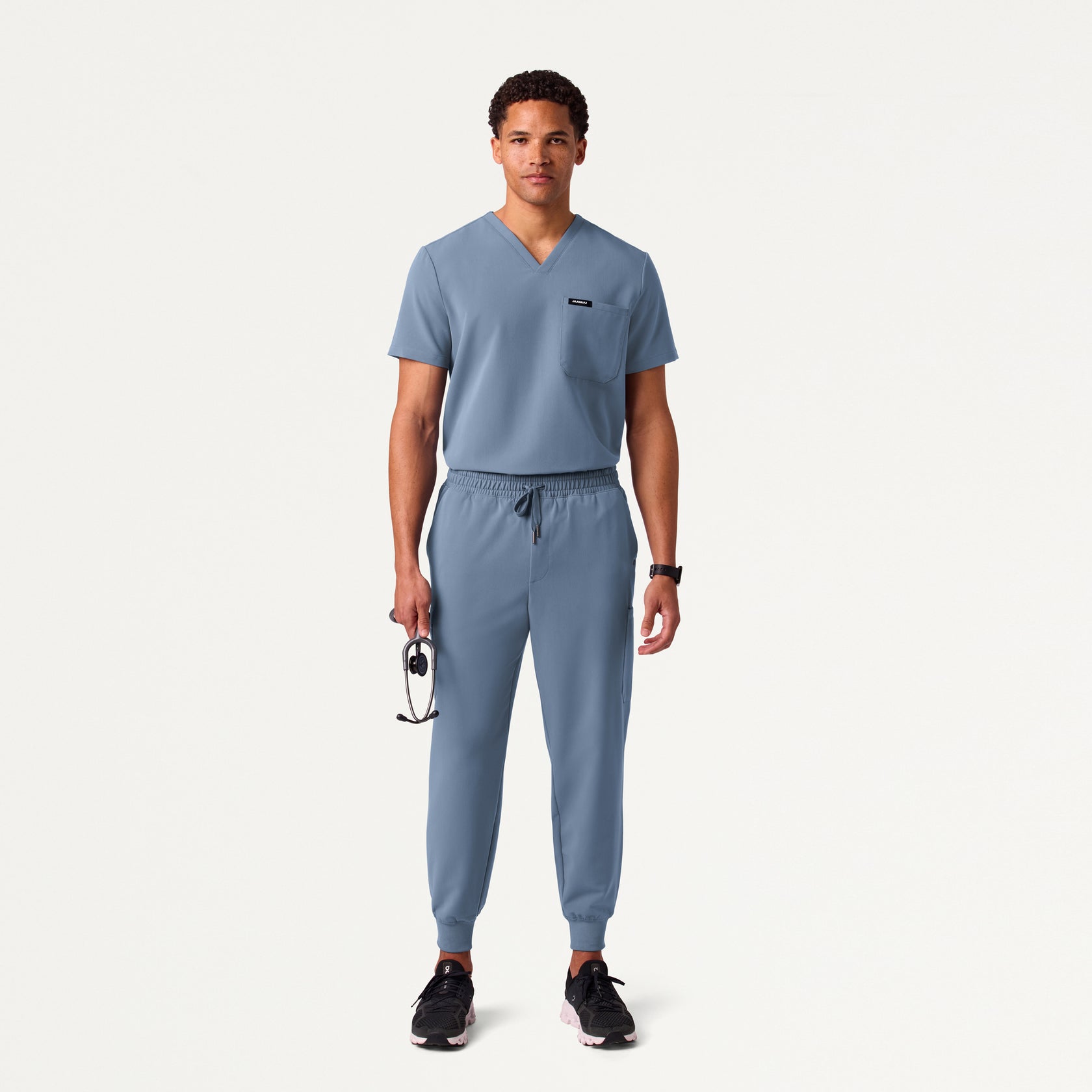 Osmo 8-Pocket Scrub Jogger - Storm Blue