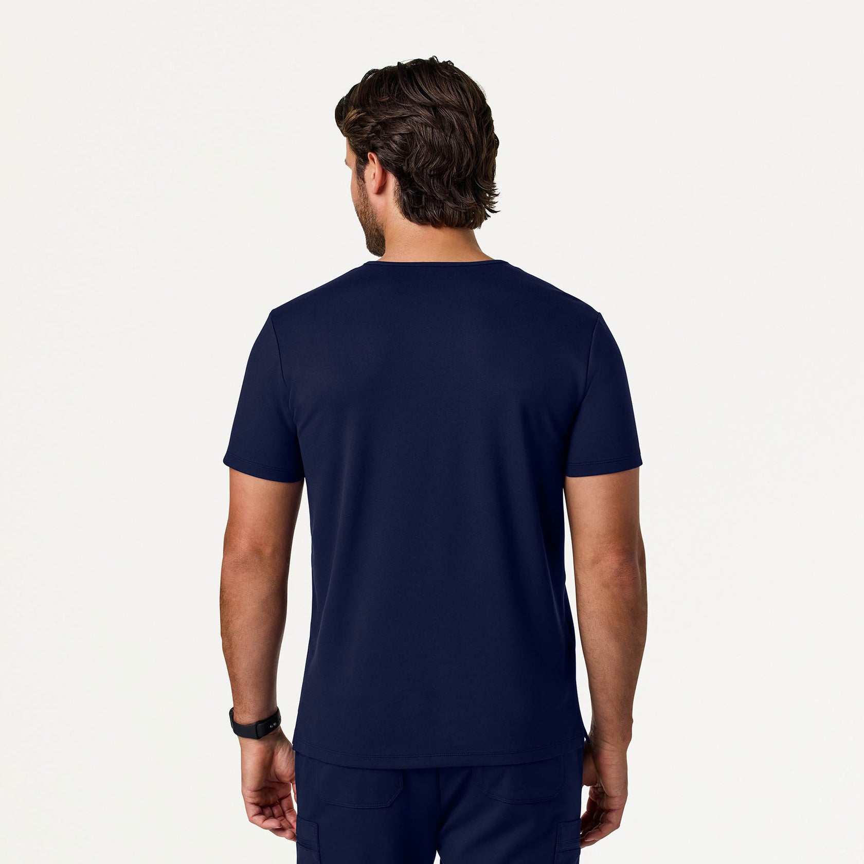 Asher Slim ULTRAsoft Scrub Top - Midnight Navy