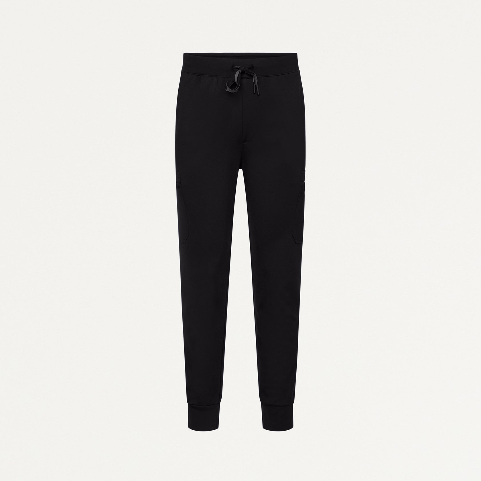 Ollie Slim ULTRAsoft Cargo Scrub Jogger - Black