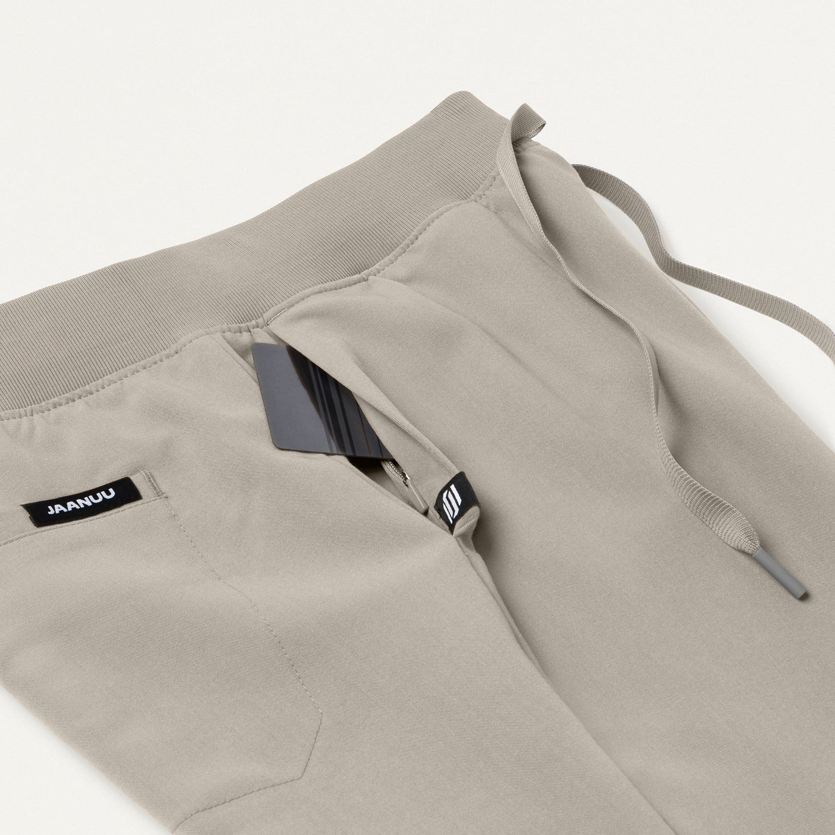 Xenos Essential Knit-Waist Scrub Pant - Fog