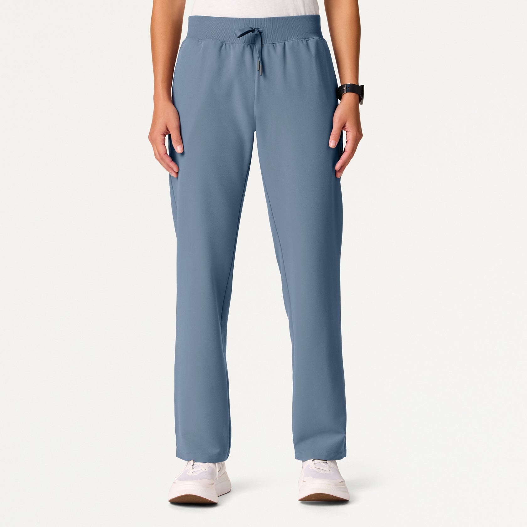 Xenos Essential Knit-Waist Scrub Pant - Storm Blue