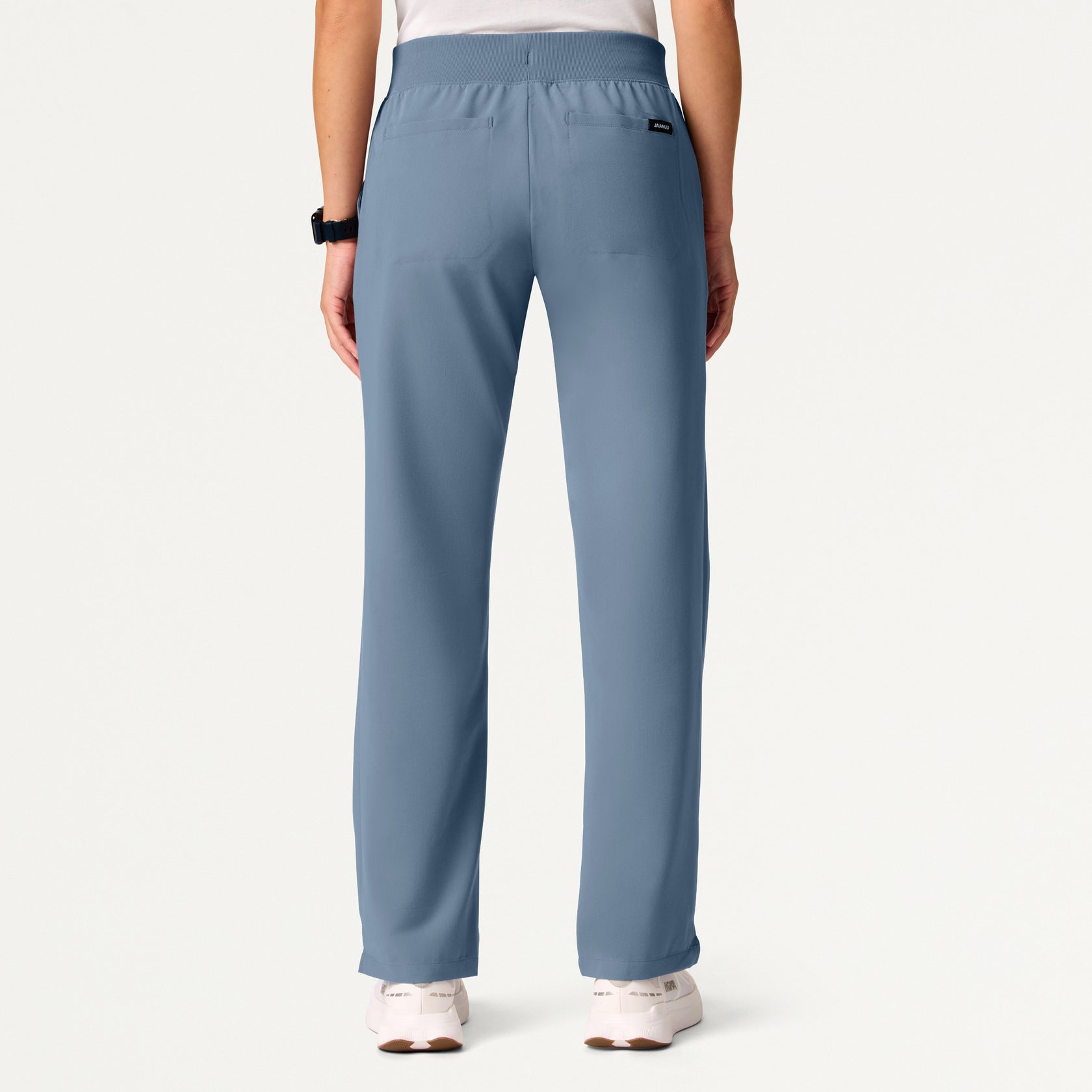 Xenos Essential Knit-Waist Scrub Pant - Storm Blue