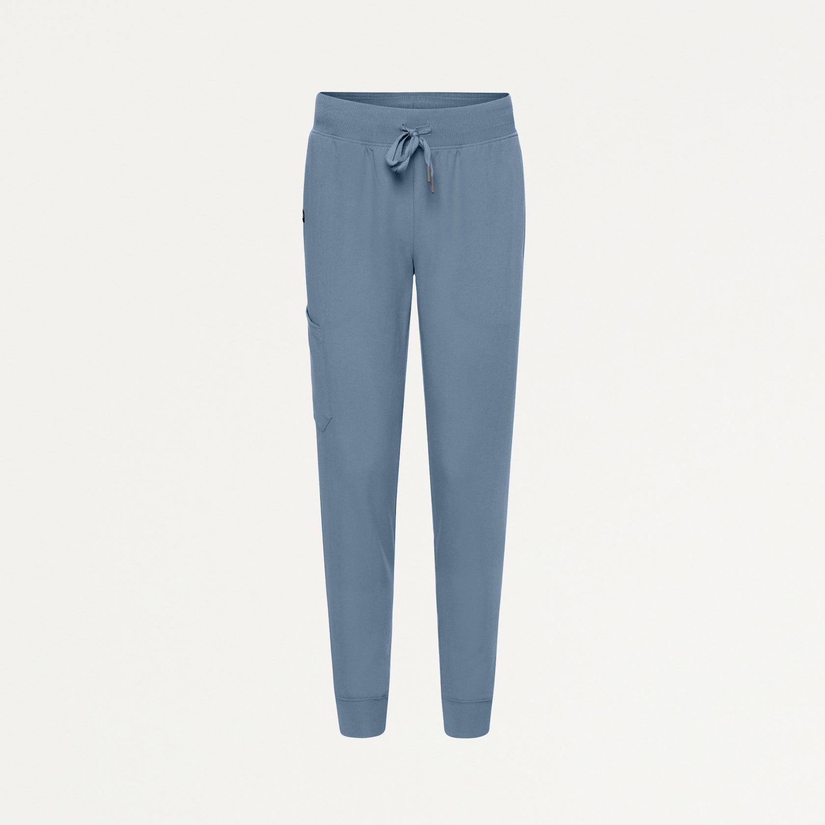 Silex Slim Knit-Waist Scrub Jogger - Storm Blue