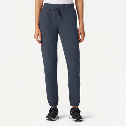 Jace Skinny On-the-Go Scrub Jogger - Carbon Gray