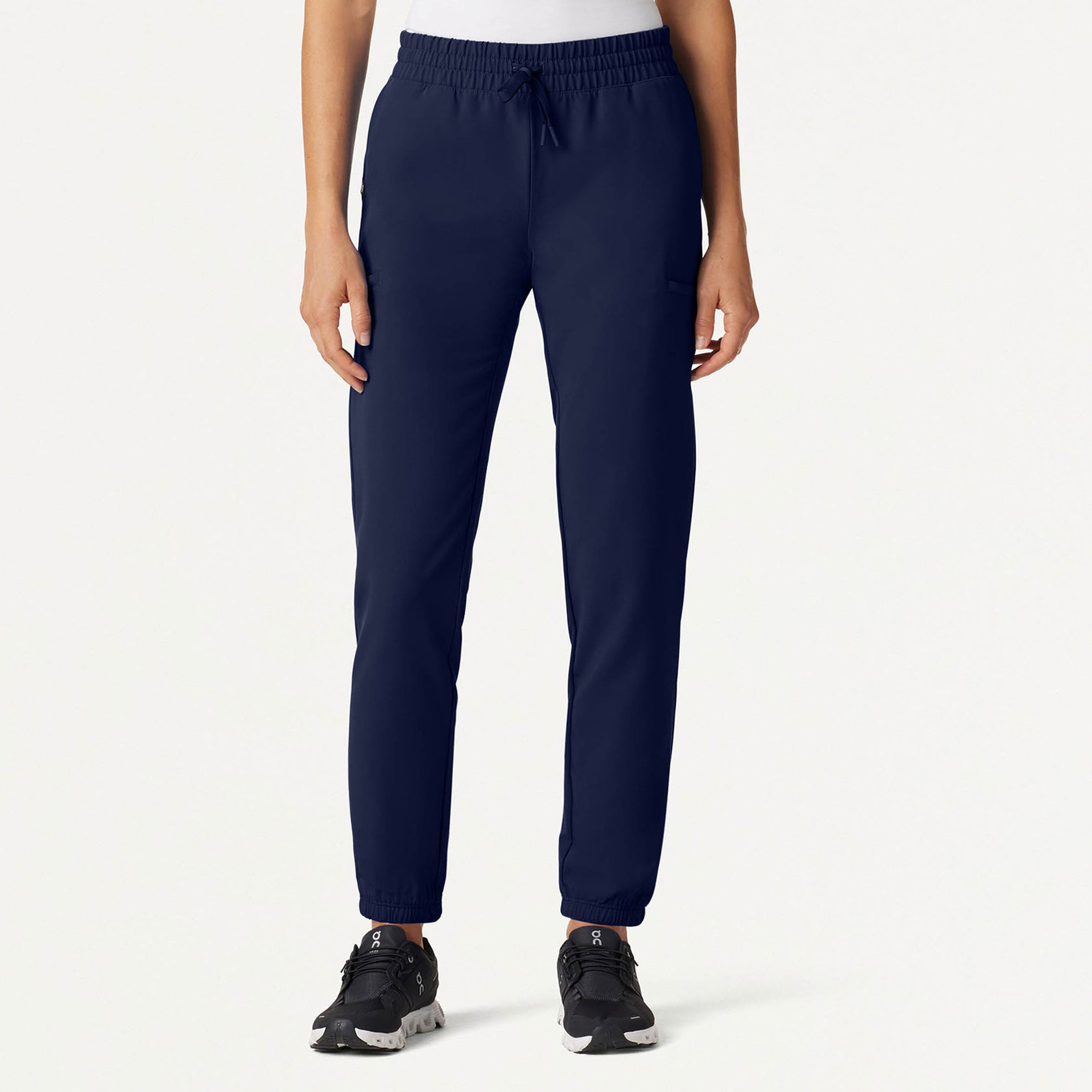 Jace Skinny On-the-Go Scrub Jogger - Midnight Navy