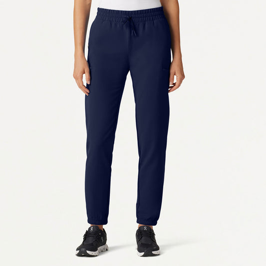 Jace Skinny 7-Pocket Scrub Jogger - Midnight Navy