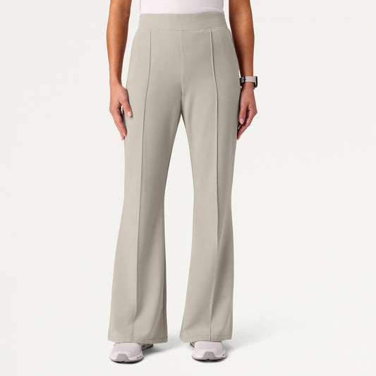 Kori Slim High-Waisted Scrub Pant - Fog