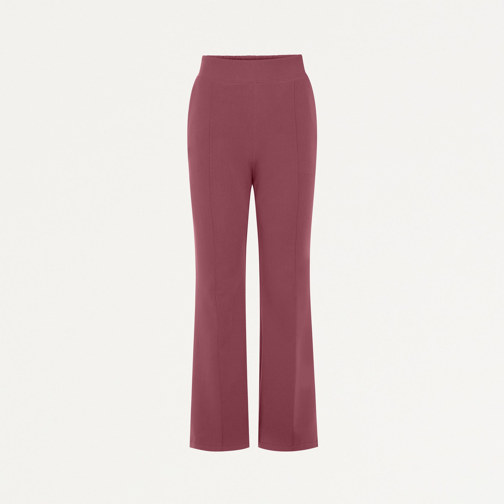 Kori Slim High-Waisted Scrub Pant - Rosewood