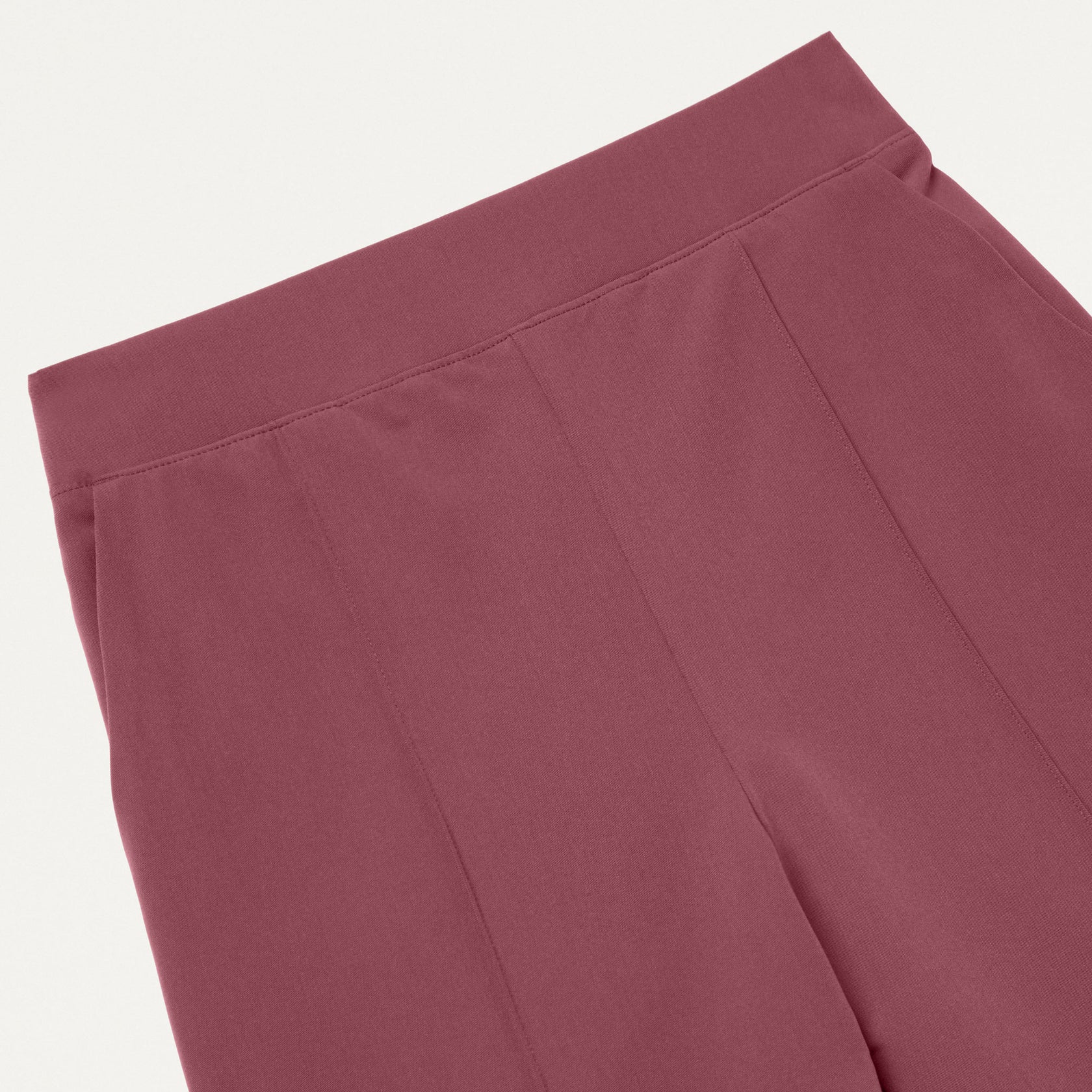 Kori Slim High-Waisted Scrub Pant - Rosewood