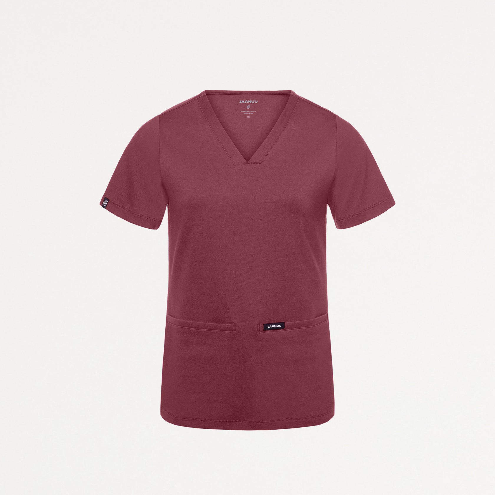 Cesi Slim ULTRAsoft Scrub Top - Rosewood