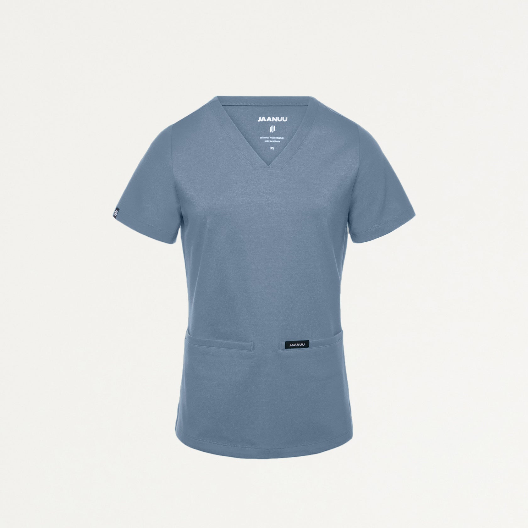 Cesi Slim ULTRAsoft Scrub Top - Storm Blue