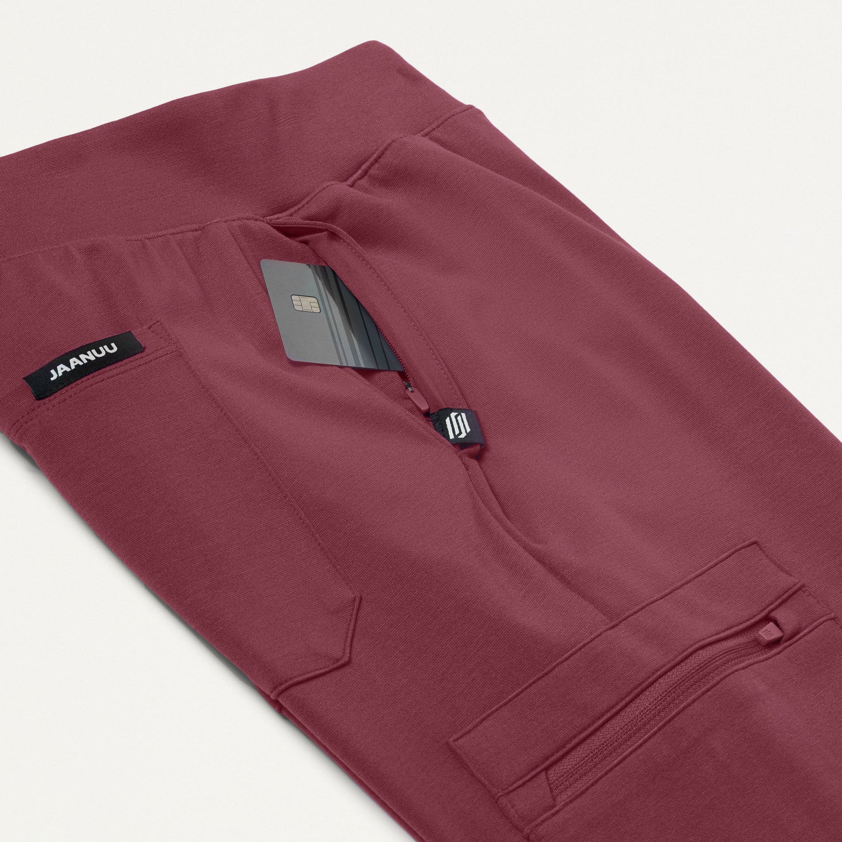 Rubi Slim ULTRAsoft Scrub Jogger - Rosewood