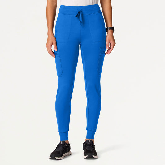 Kait 10-Pocket Skinny ULTRAsoft Scrub Jogger - Royal Blue