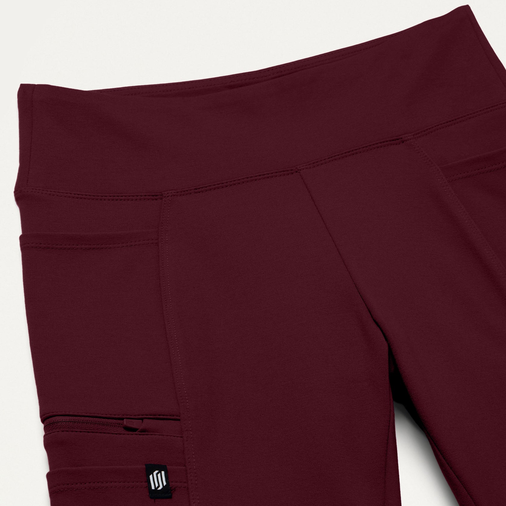 Perri ULTRAsoft Yoga Scrub Pant - Burgundy