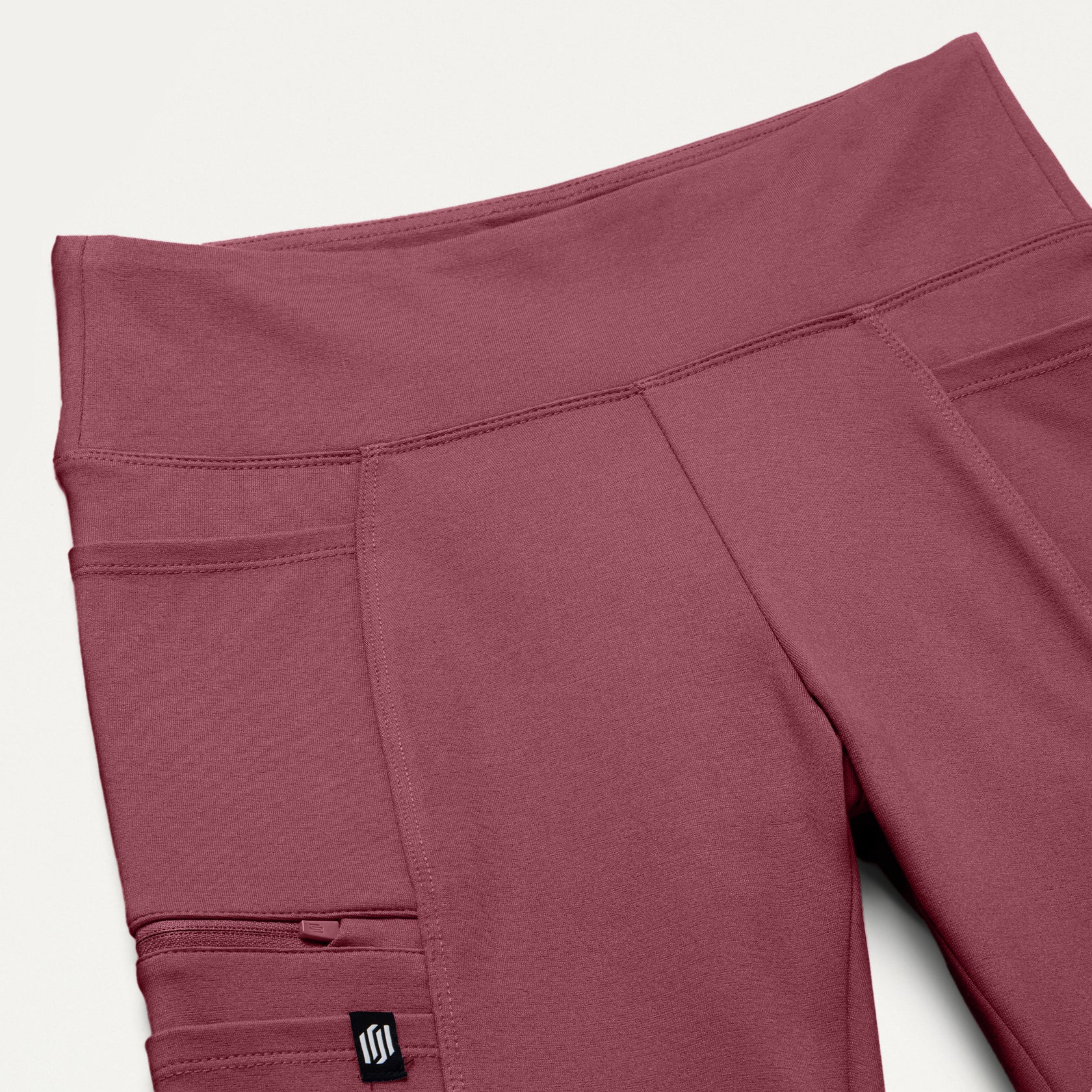 Perri ULTRAsoft Yoga Scrub Pant - Rosewood