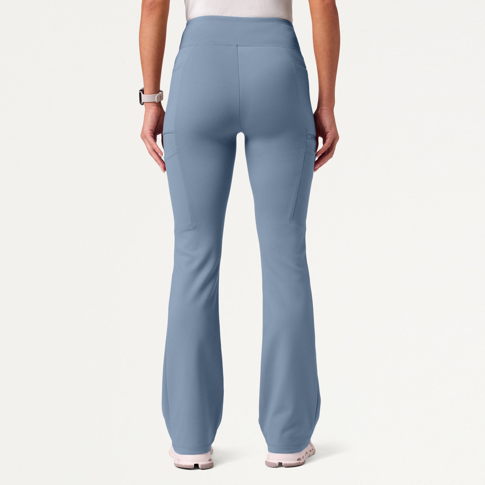 Perri ULTRAsoft Yoga Scrub Pant - Storm Blue