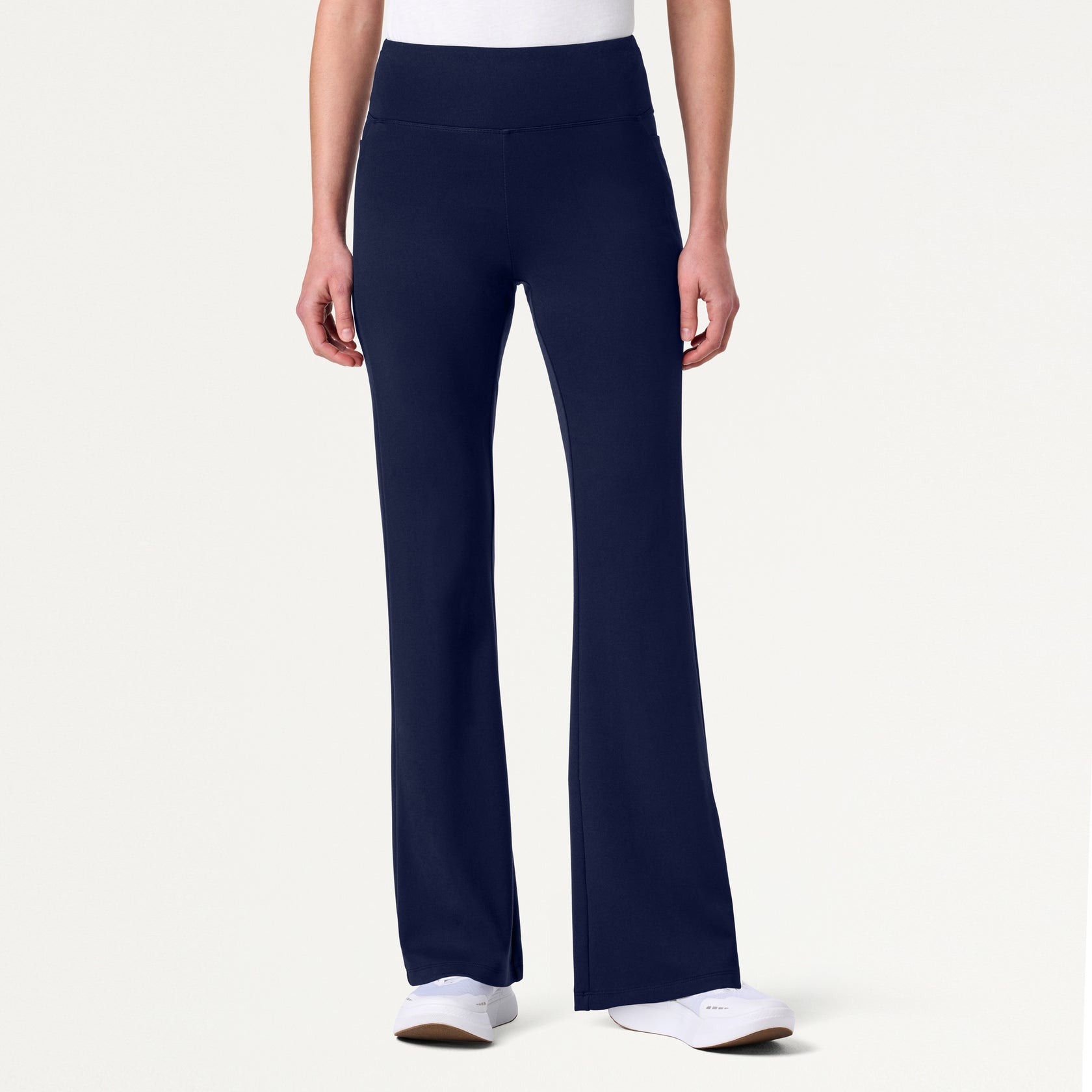 Lina ULTRAsoft Yoga Flare Scrub Pant - Midnight Navy