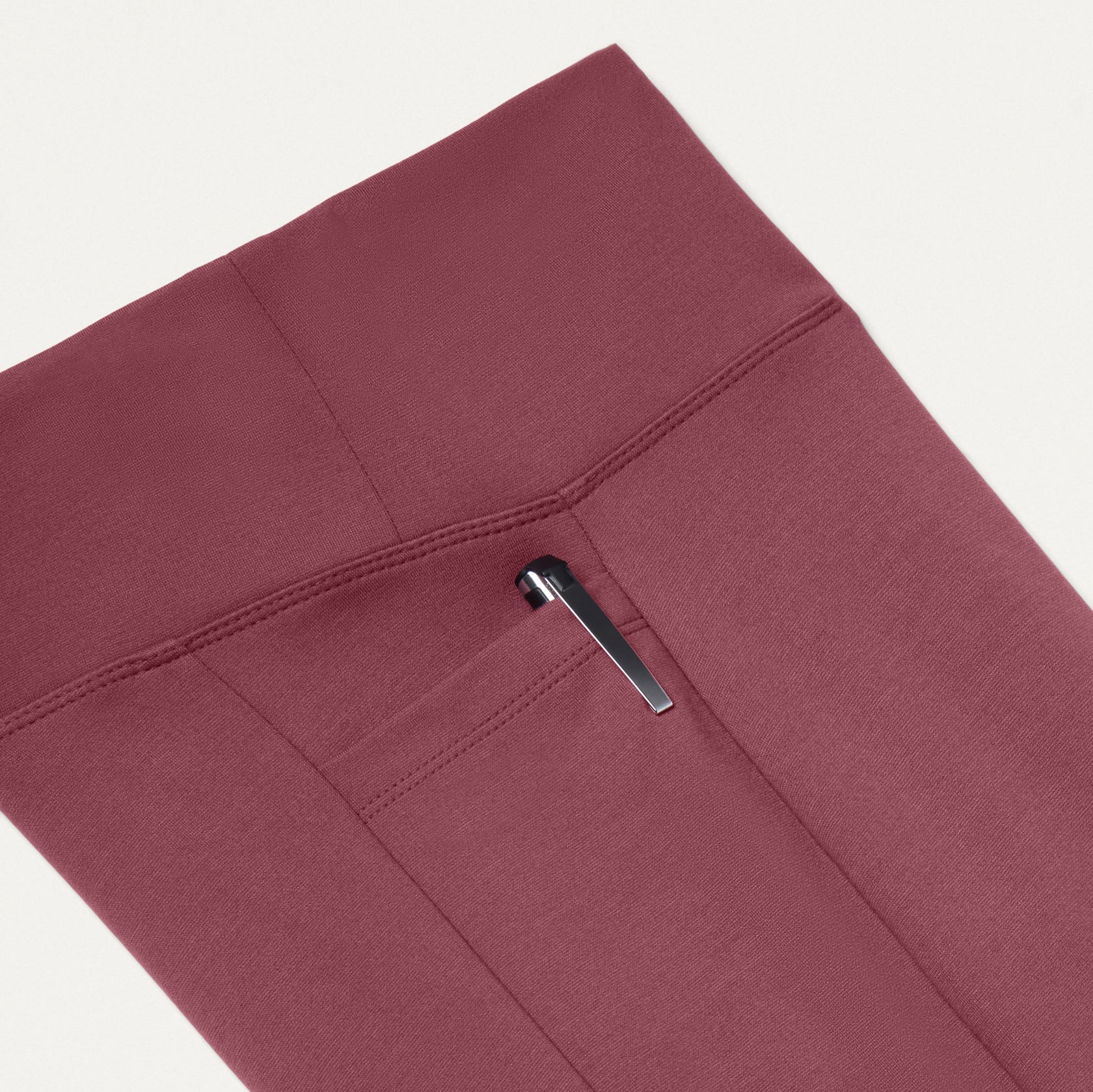 Lina ULTRAsoft Yoga Flare Scrub Pant - Rosewood