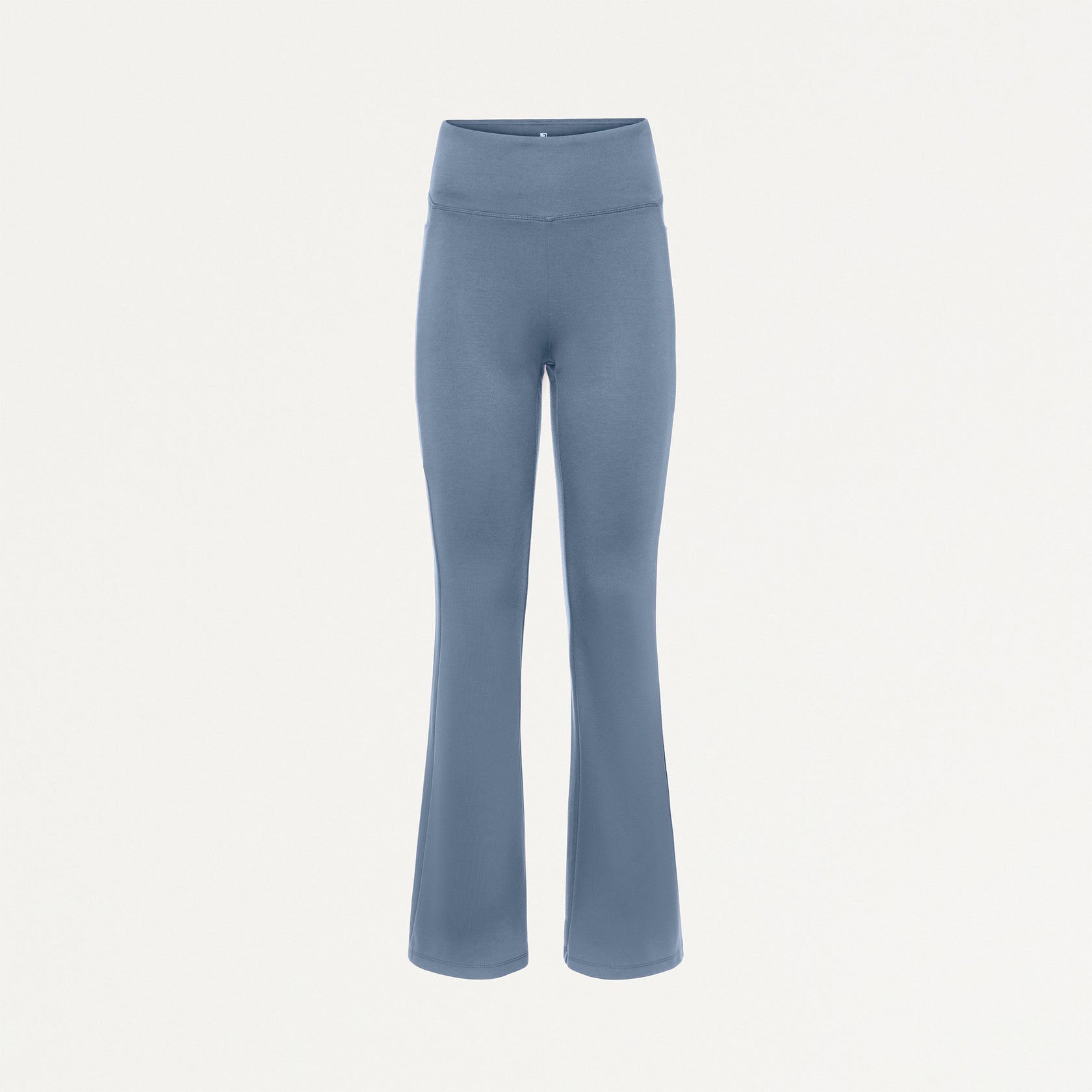 Lina ULTRAsoft Yoga Flare Scrub Pant - Storm Blue