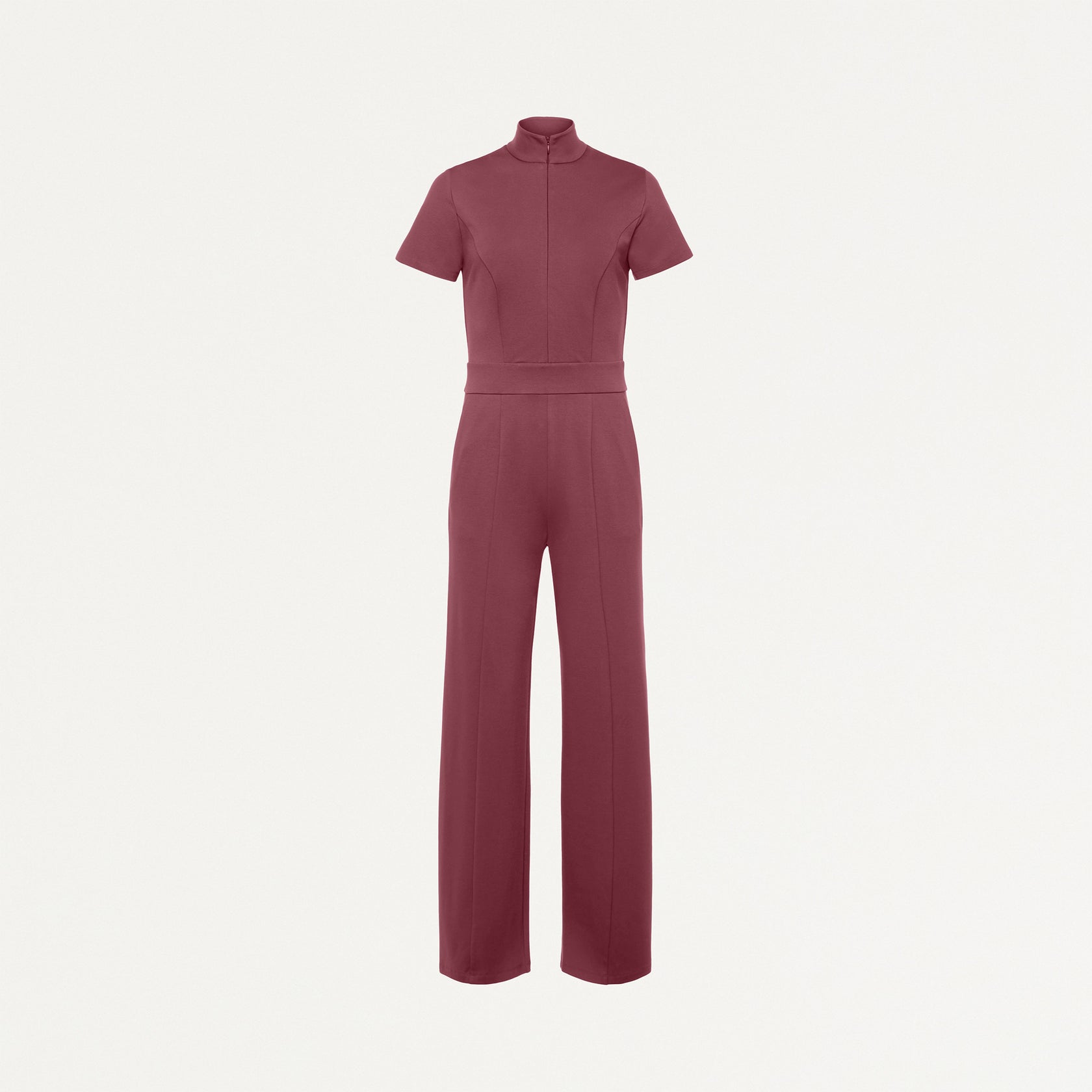 The Scrub Jumpsuit - Rosewood