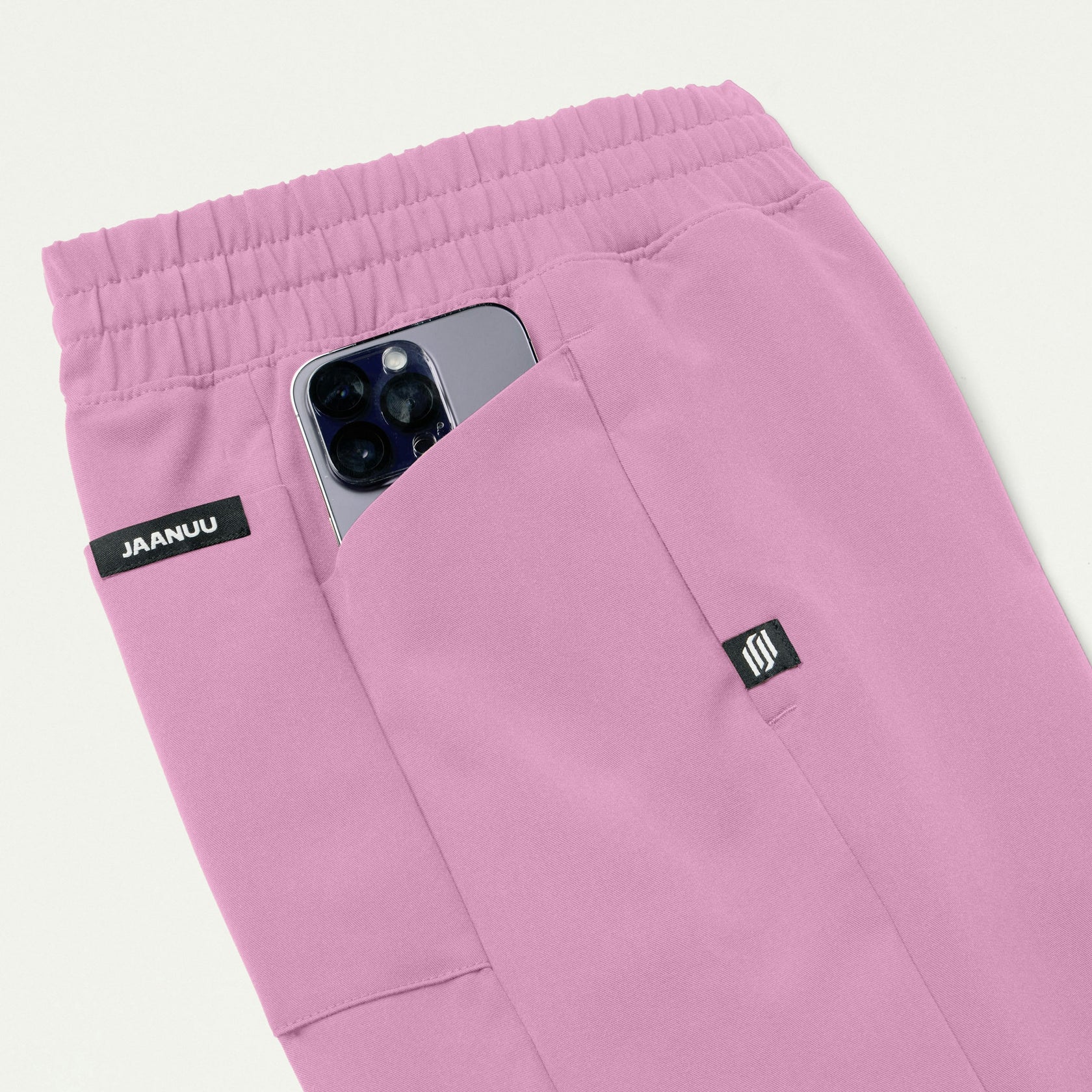 Effie Slim 6-Pocket Scrub Pant - Light Magenta - WOMEN'S PANTS - Jaanuu