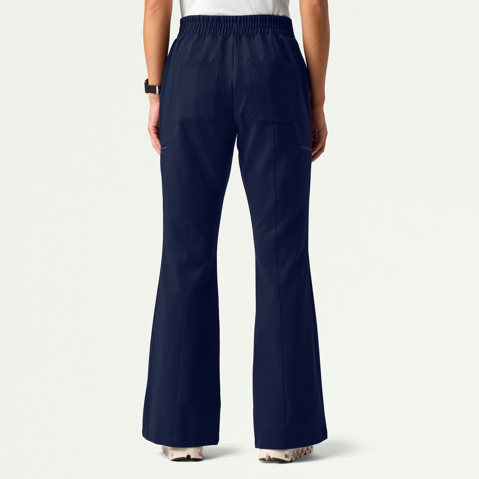 Harper Slim High Waisted Scrub Pant - Midnight Navy - WOMEN'S PANTS - Jaanuu