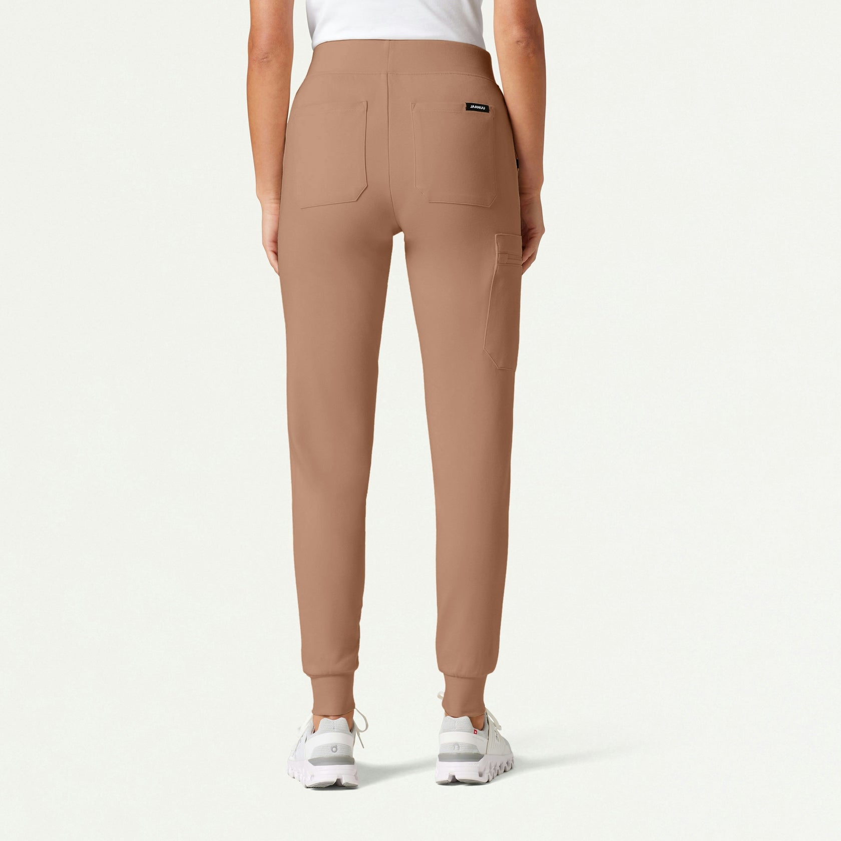 Rubi Slim ULTRAsoft Scrub Jogger - Clay - WOMEN'S PANTS - Jaanuu