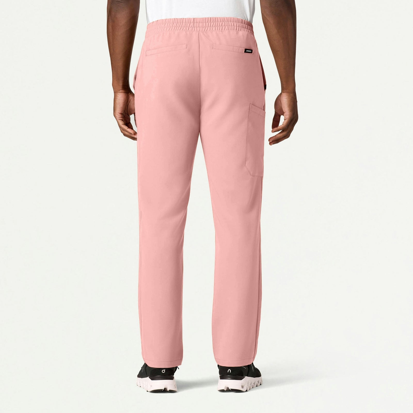 Rhodes Everyday Straight-Leg Scrub Pant - Mauve - MEN'S PANTS - Jaanuu