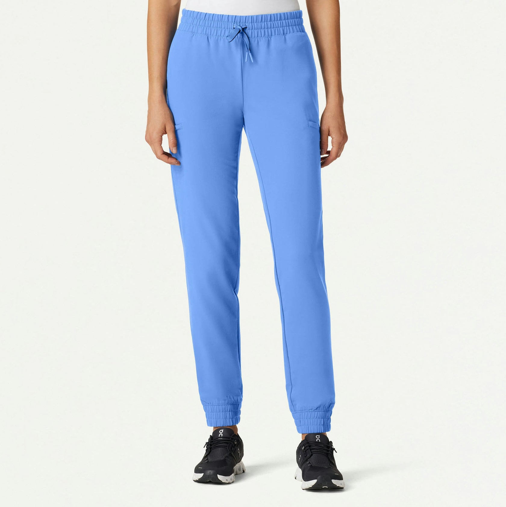 Jace Skinny On-the-Go Scrub Jogger - Ceil Blue - WOMEN'S PANTS - Jaanuu