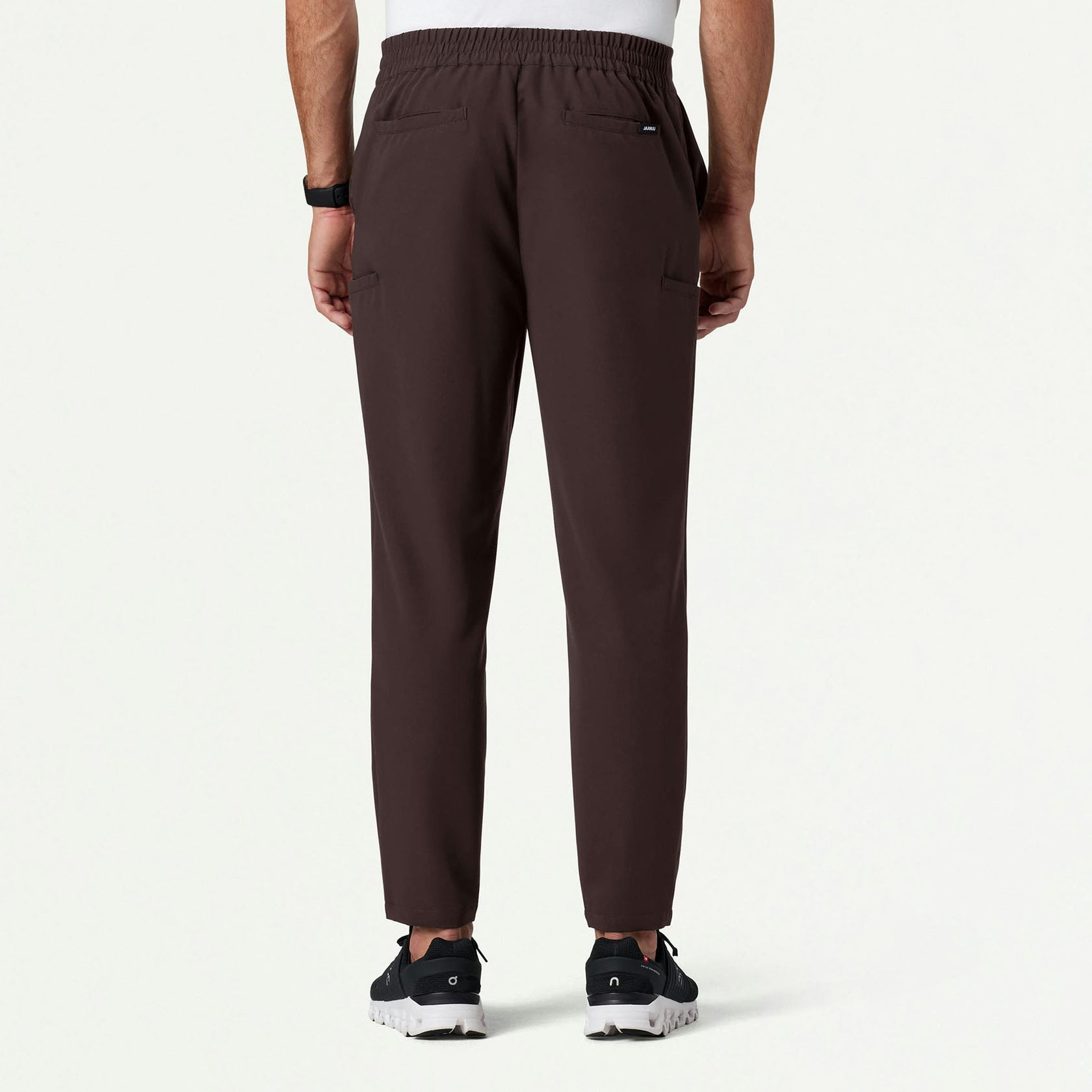 Rubin Tapered 7-Pocket Scrub Pant - Espresso - MEN'S PANTS - Jaanuu