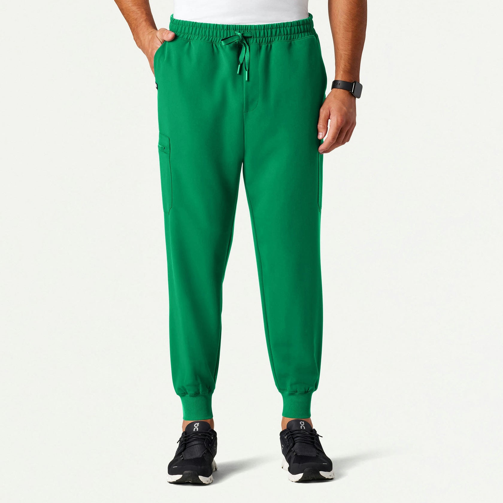 Osmo 8-Pocket Scrub Jogger - Emerald Green - MEN'S PANTS - Jaanuu