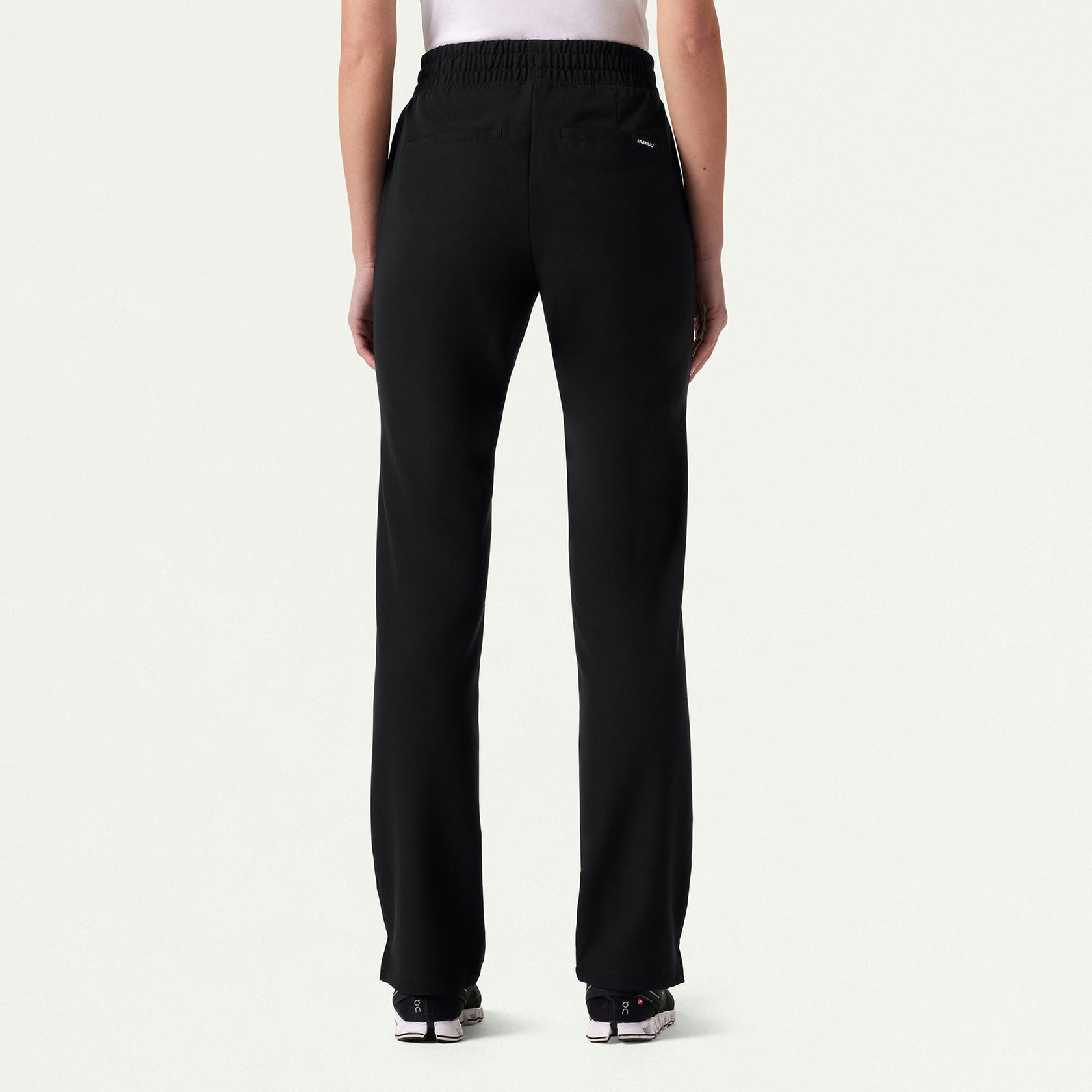 Kerr 365 High Waisted Scrub Pant - Black - WOMEN'S PANTS - Jaanuu