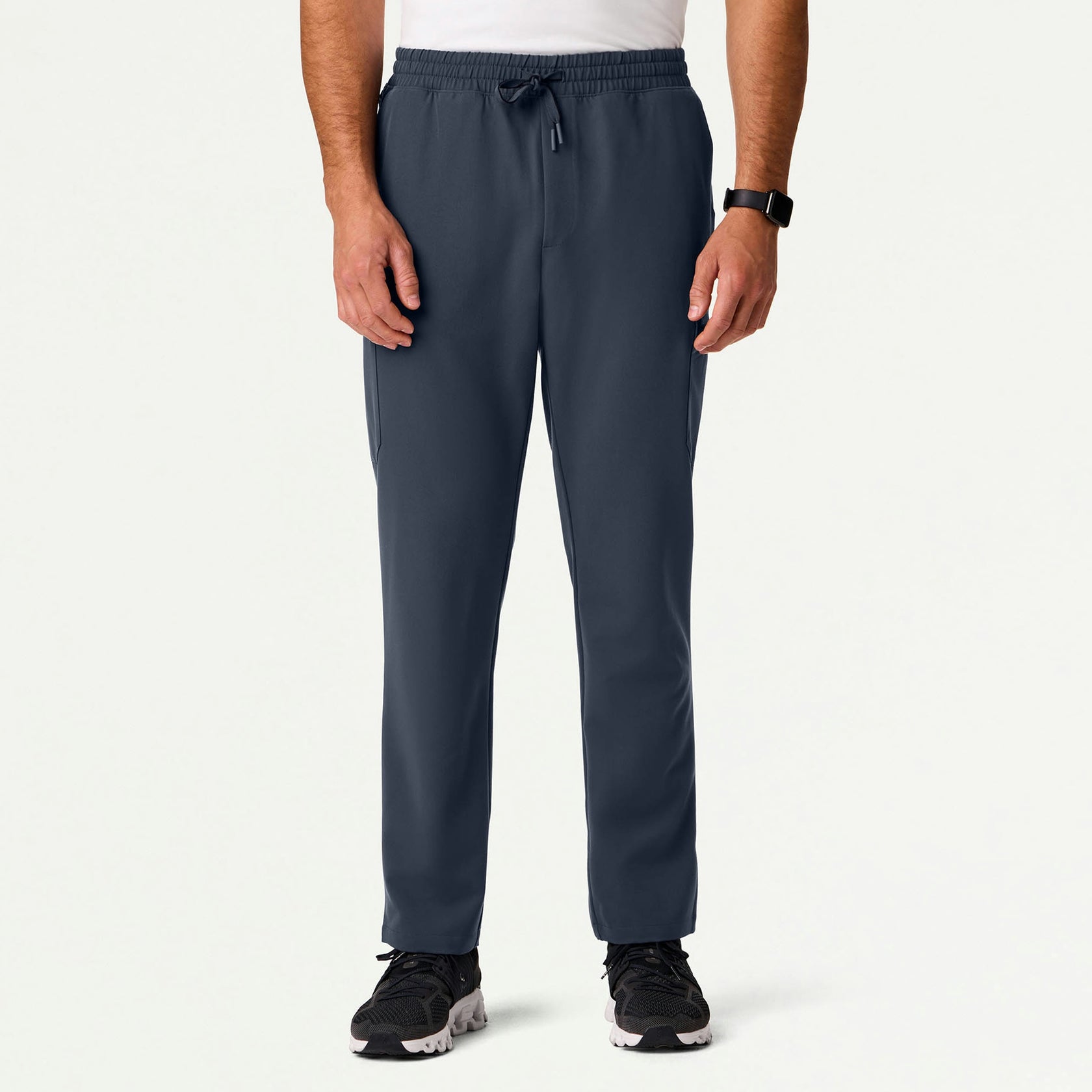 Tyro 8-Pocket Straight-Leg Scrub Pant - Carbon Gray - MEN'S PANTS - Jaanuu