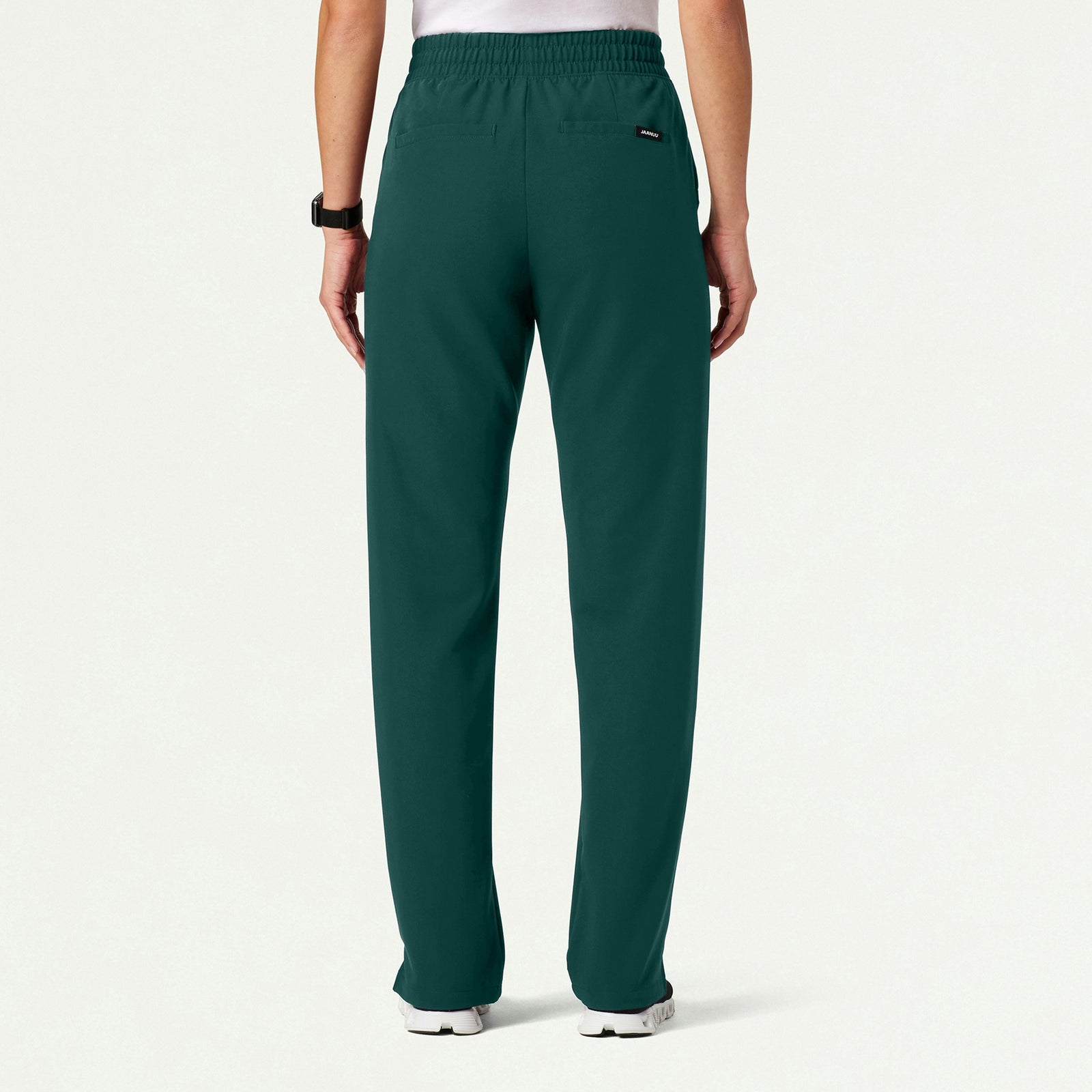 Kerr 365 High Waisted Scrub Pant - Midnight Green - WOMEN'S PANTS - Jaanuu