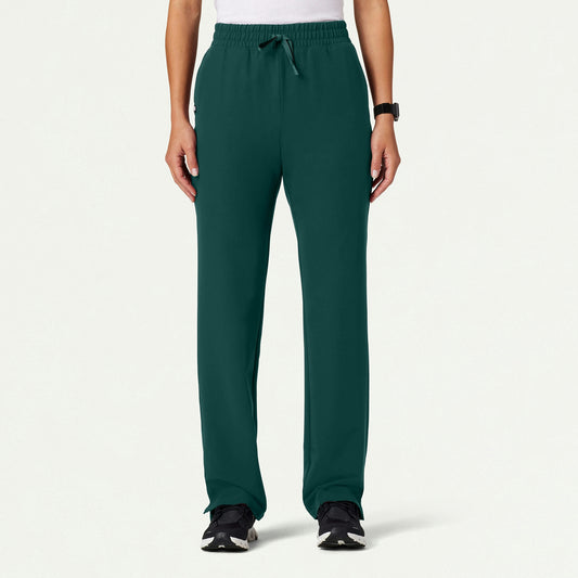 Kerr 365 High Waisted Scrub Pant - Midnight Green - WOMEN'S PANTS - Jaanuu