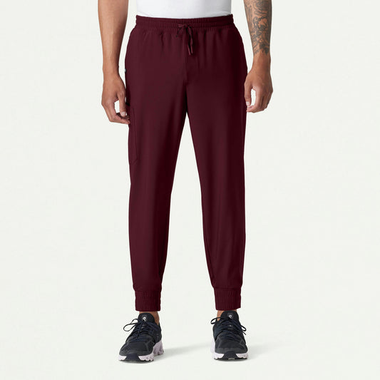 Powell ULTRAlite™ Scrub Jogger - Burgundy - MEN'S PANTS - Jaanuu