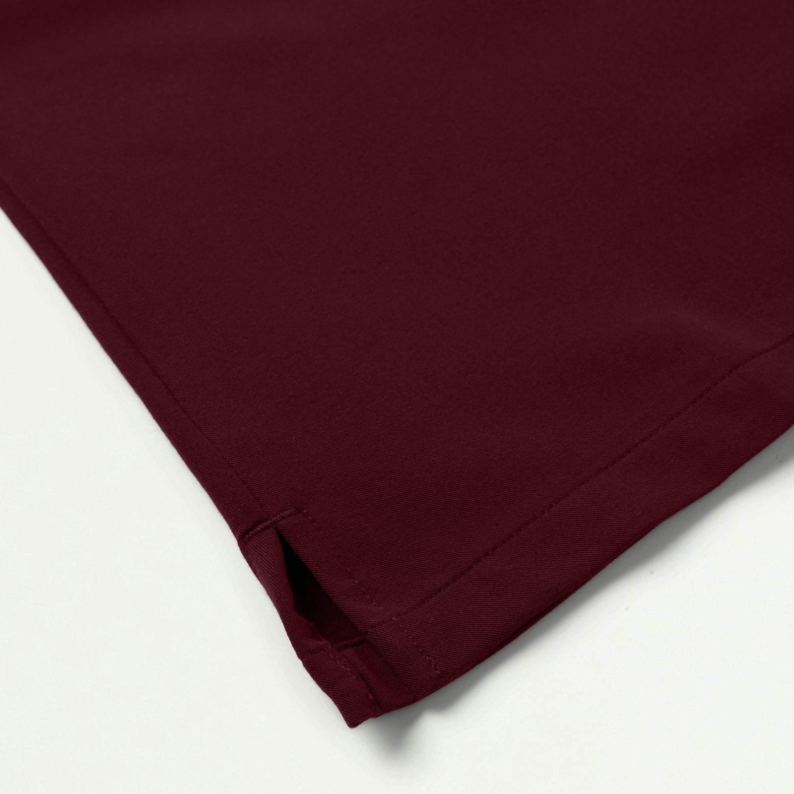 Andra Slim 1-Pocket Scrub Top - Burgundy - WOMEN'S TOPS - Jaanuu