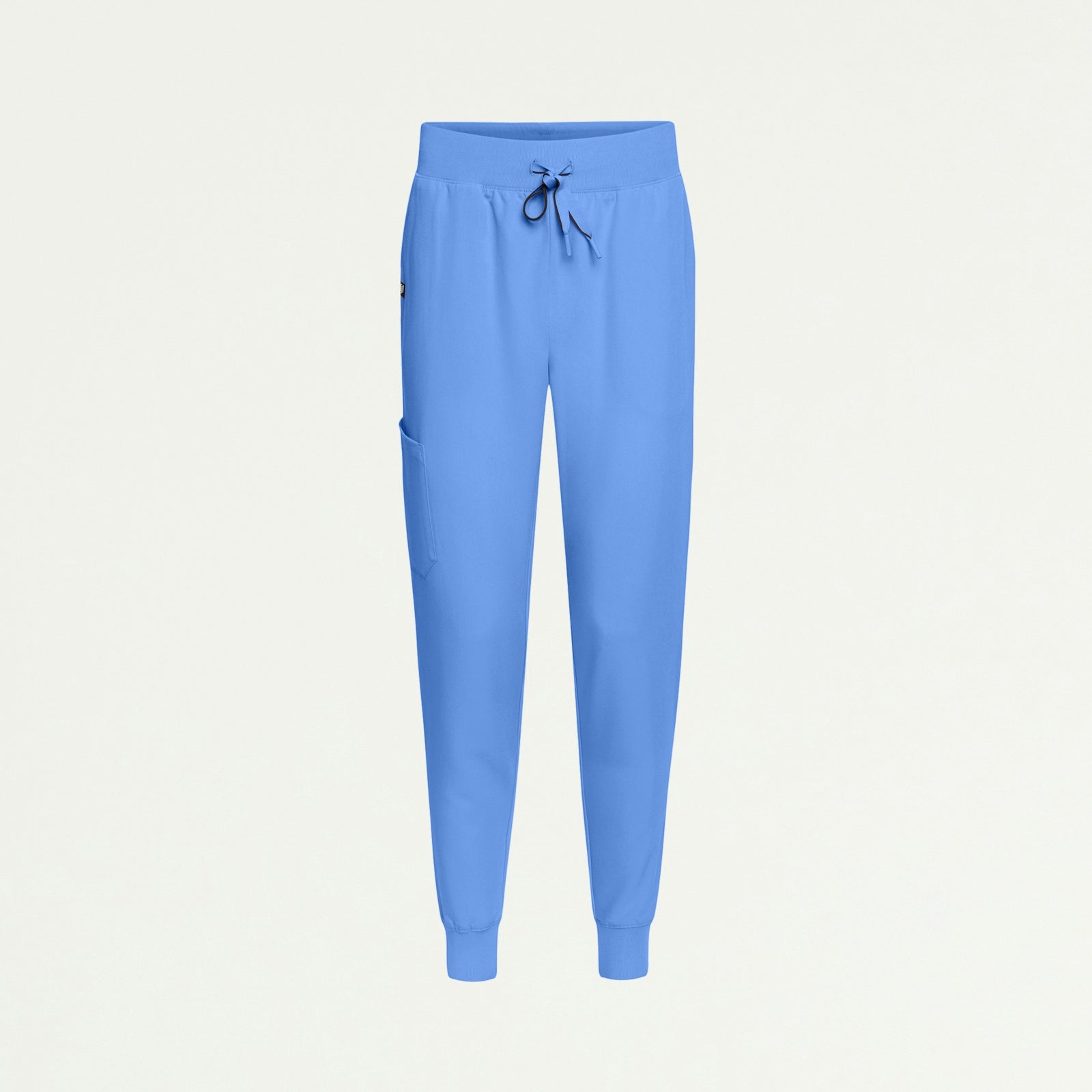 Silex Slim High Waisted Scrub Jogger - Ceil Blue - WOMEN'S PANTS - Jaanuu