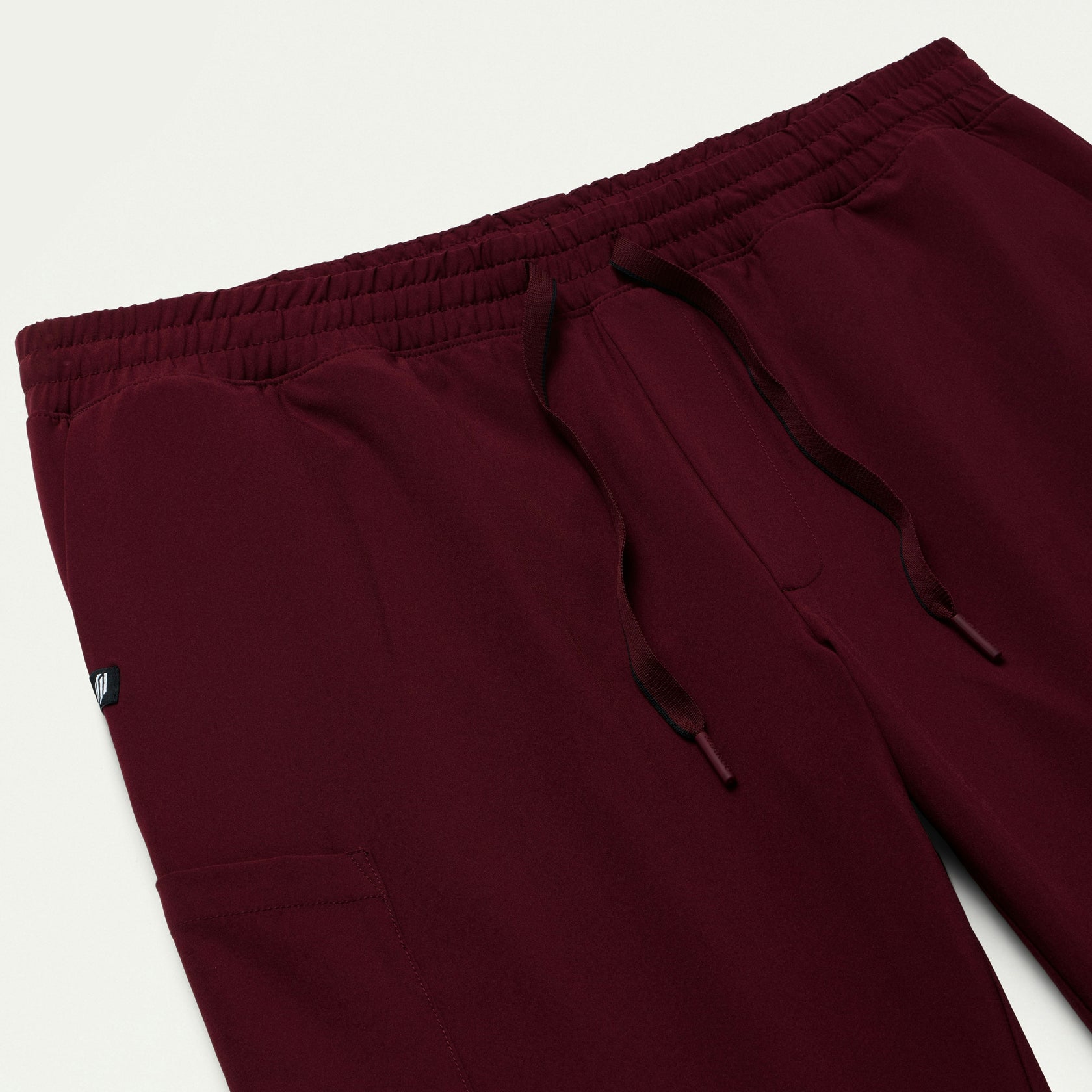 Rhodes ULTRAlite™ Straight-Leg Scrub Pant - Burgundy - MEN'S PANTS - Jaanuu