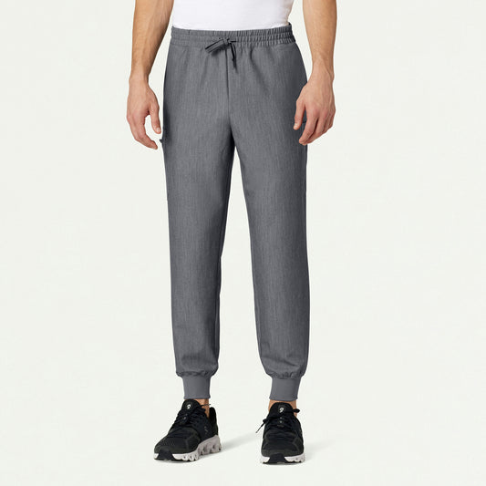 Osmo 8-Pocket Scrub Jogger - Heather Gray - MEN'S PANTS - Jaanuu