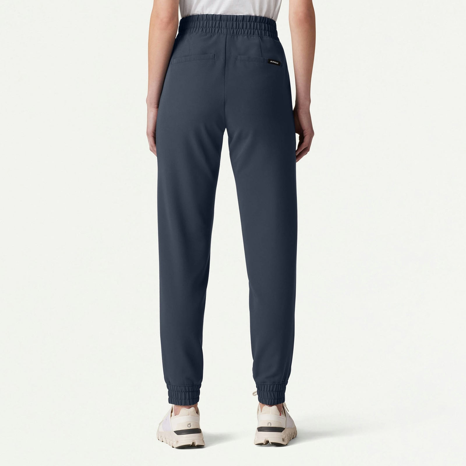 Kerr 365 High Waisted Scrub Jogger - Carbon Gray - WOMEN'S PANTS - Jaanuu