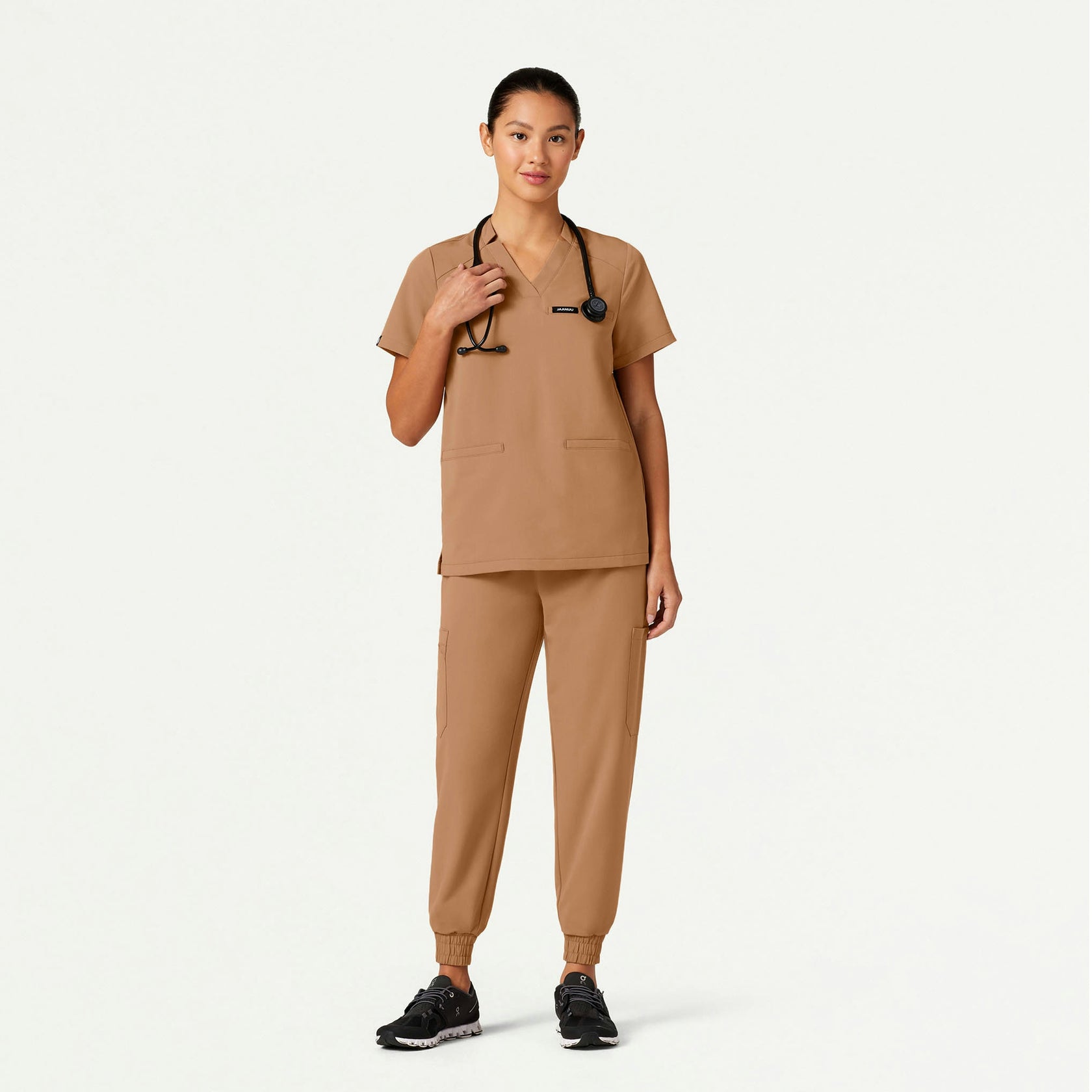 Neo Everyday Cargo Scrub Jogger - Trench - WOMEN'S PANTS - Jaanuu