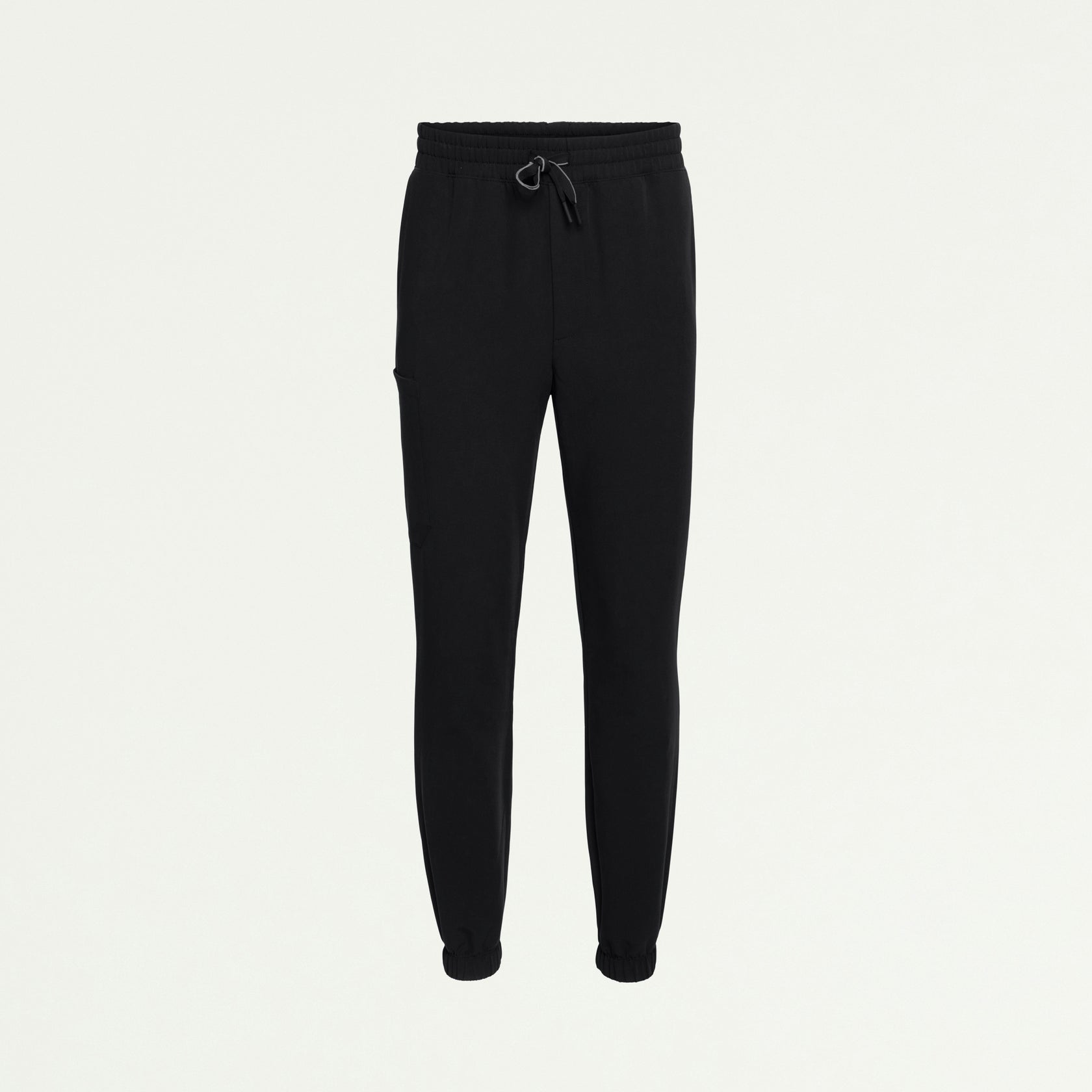 Rhodes Slim Crossover Scrub Jogger - Black - MEN'S PANTS - Jaanuu