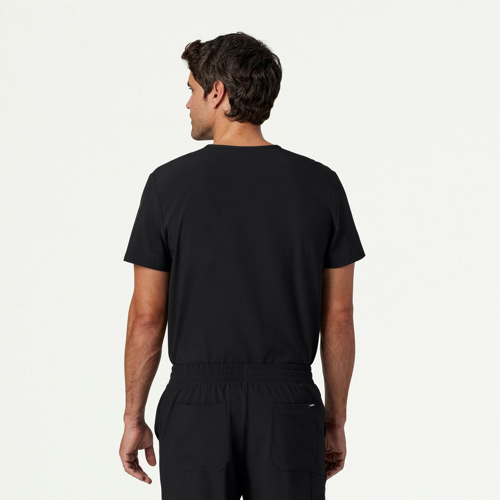 Holmes ULTRAlite™ 1-Pocket Scrub Top - Black - MEN'S TOPS - Jaanuu