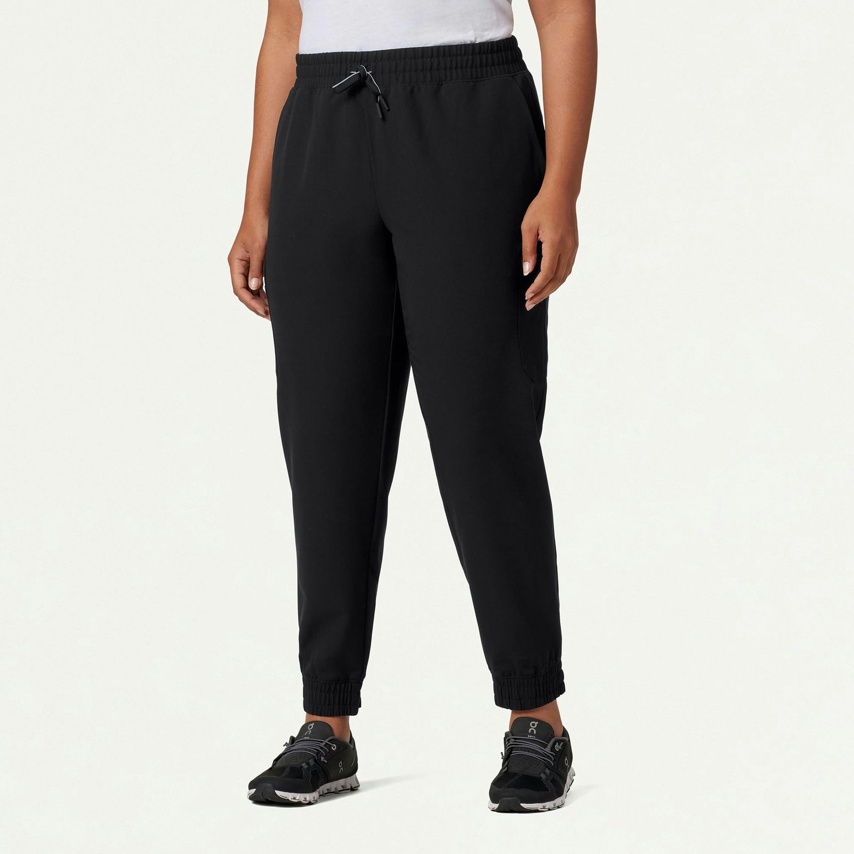 Neo Everyday Cargo Scrub Jogger - Black - WOMEN'S PANTS - Jaanuu