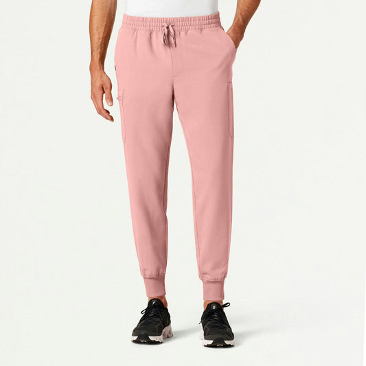 Osmo 8-Pocket Scrub Jogger - Mauve - MEN'S PANTS - Jaanuu