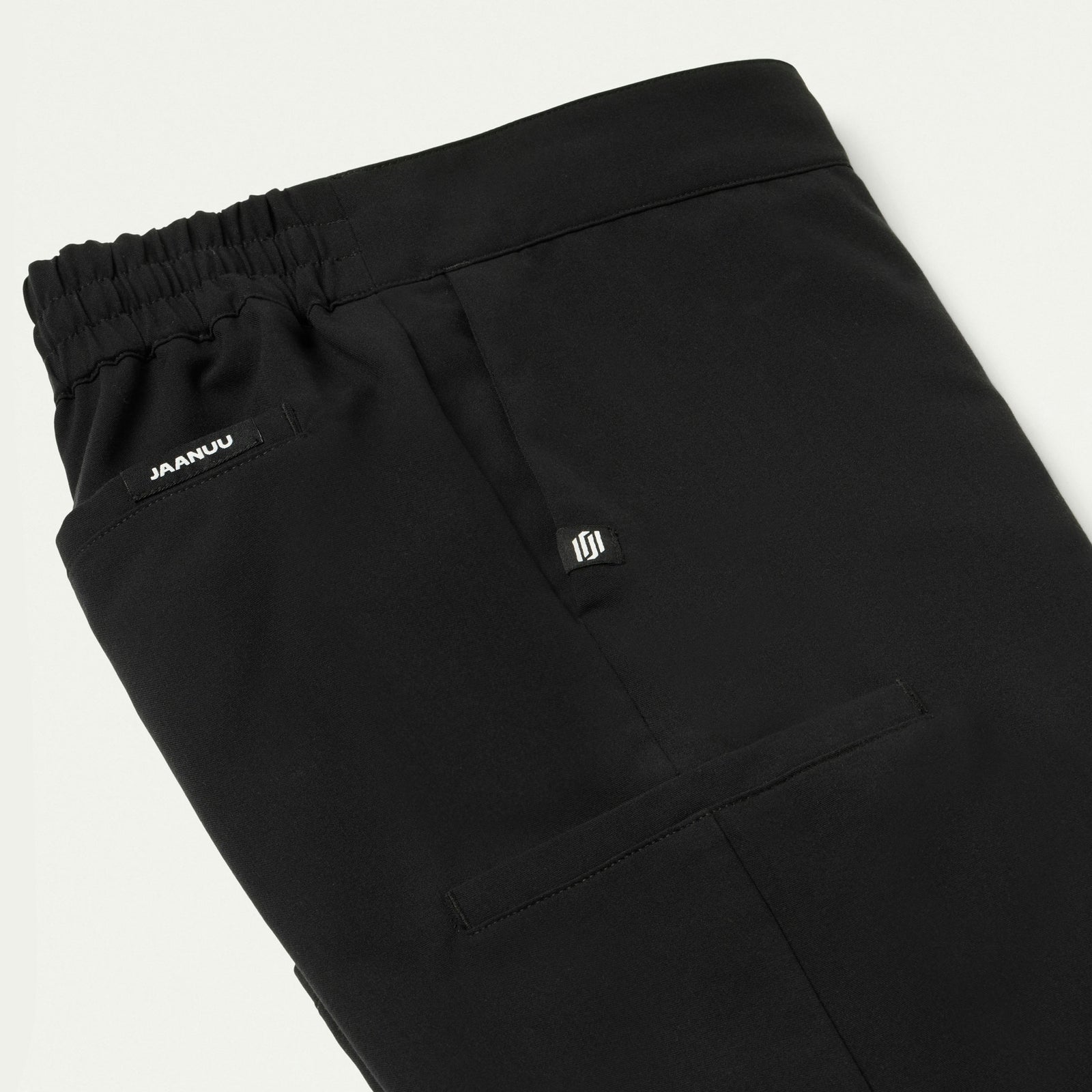 Rubin Tapered 7-Pocket Scrub Pant - Black - MEN'S PANTS - Jaanuu