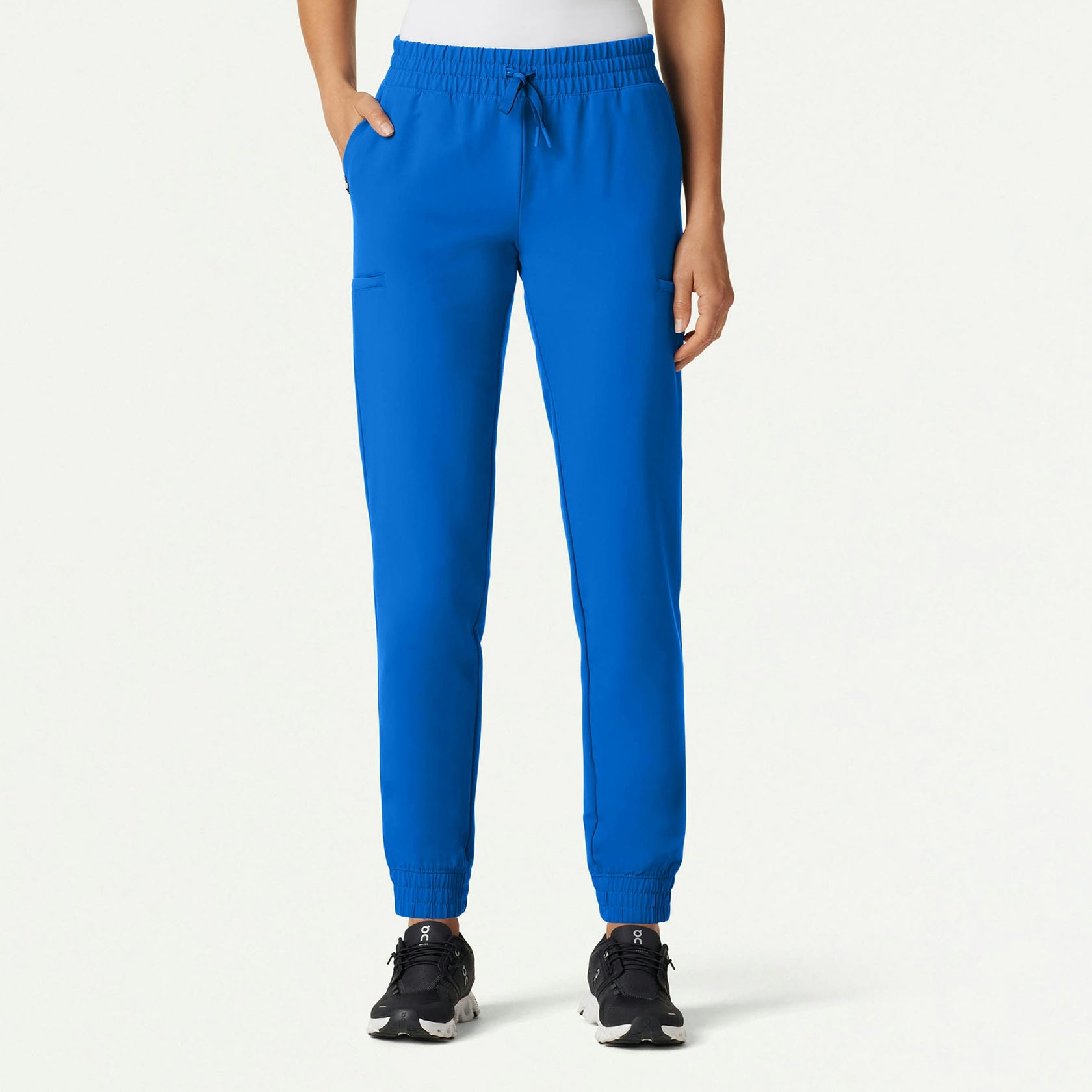 Jace Skinny On-the-Go Scrub Jogger - Royal Blue - WOMEN'S PANTS - Jaanuu