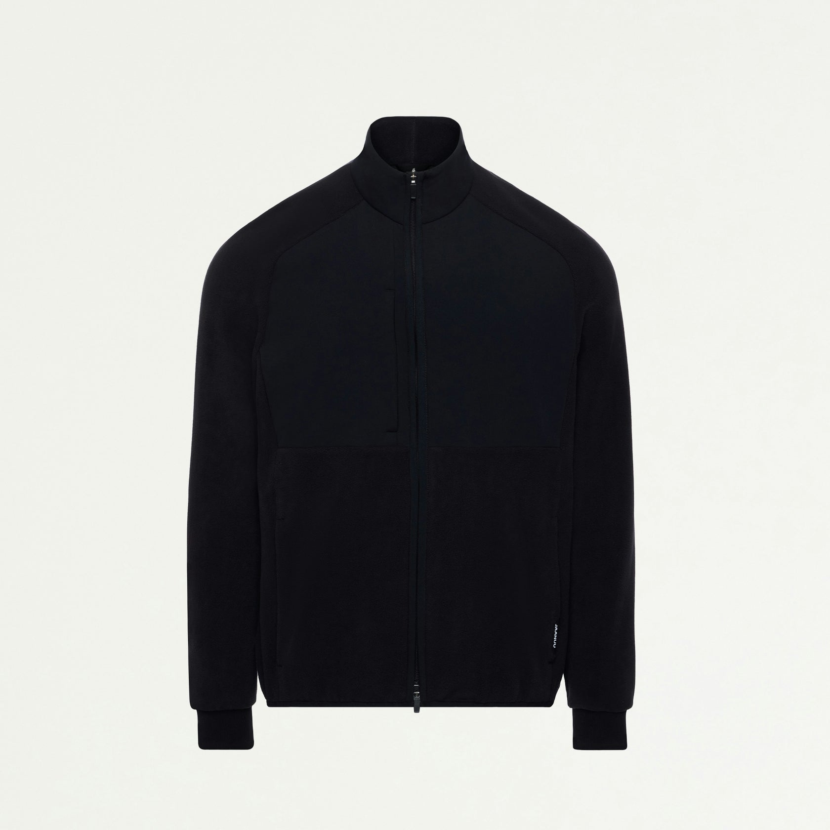 Cloud Hybrid Fleece Jacket - Black - MEN'S JACKETS - Jaanuu