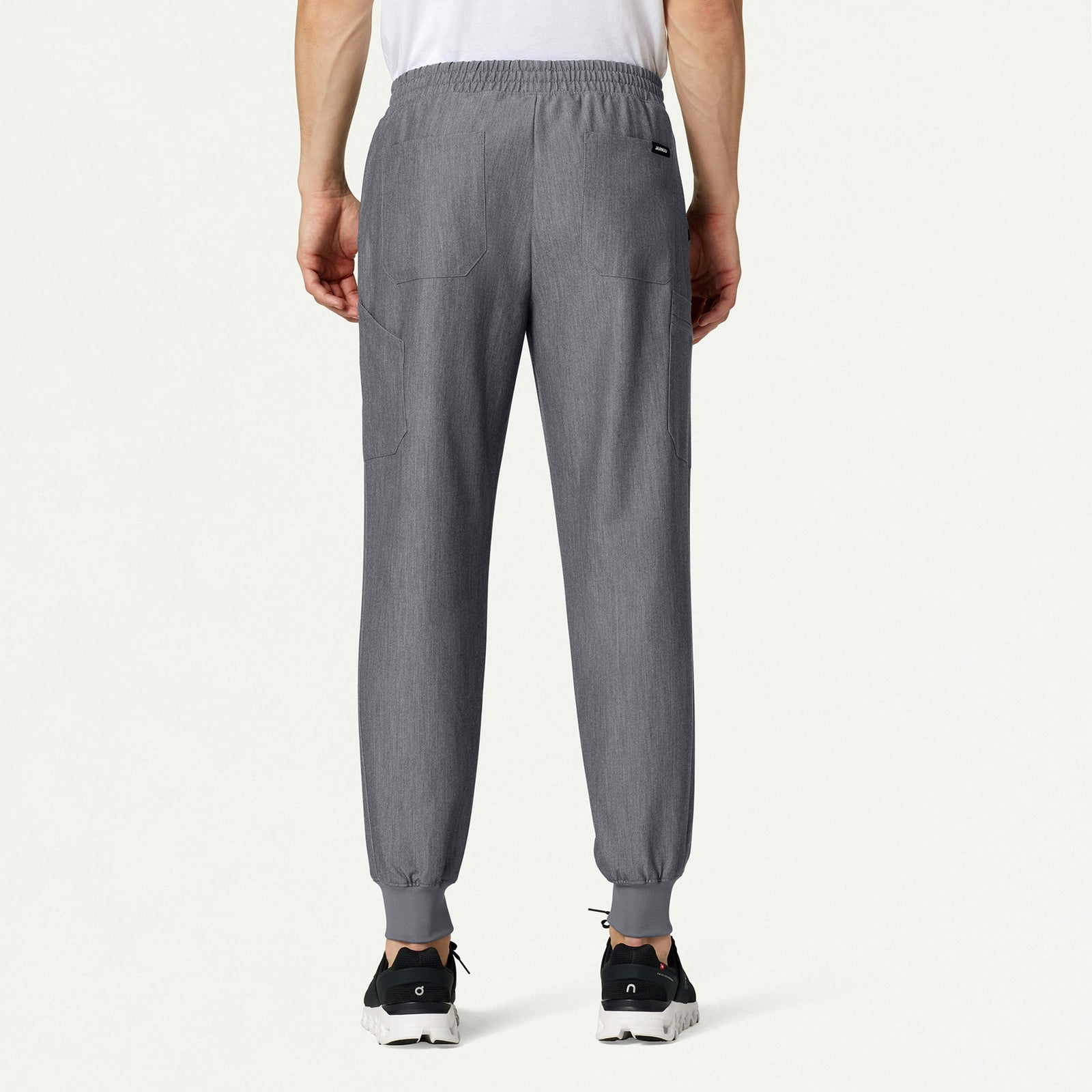 Osmo 8-Pocket Scrub Jogger - Heather Gray - MEN'S PANTS - Jaanuu